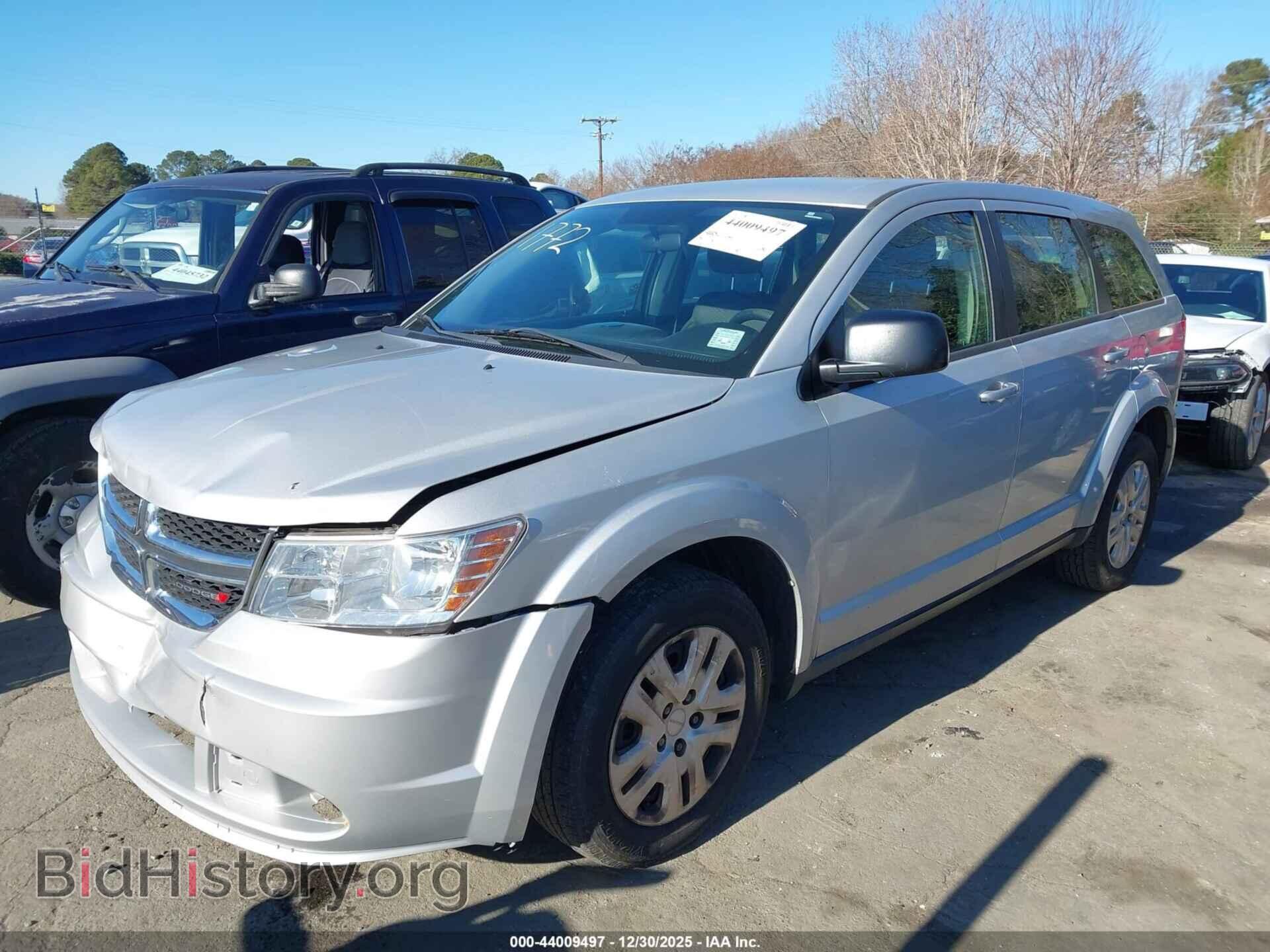 2014 DODGE JOURNEY - VIN: 3C4PDCAB2ET301772 - Фото 2