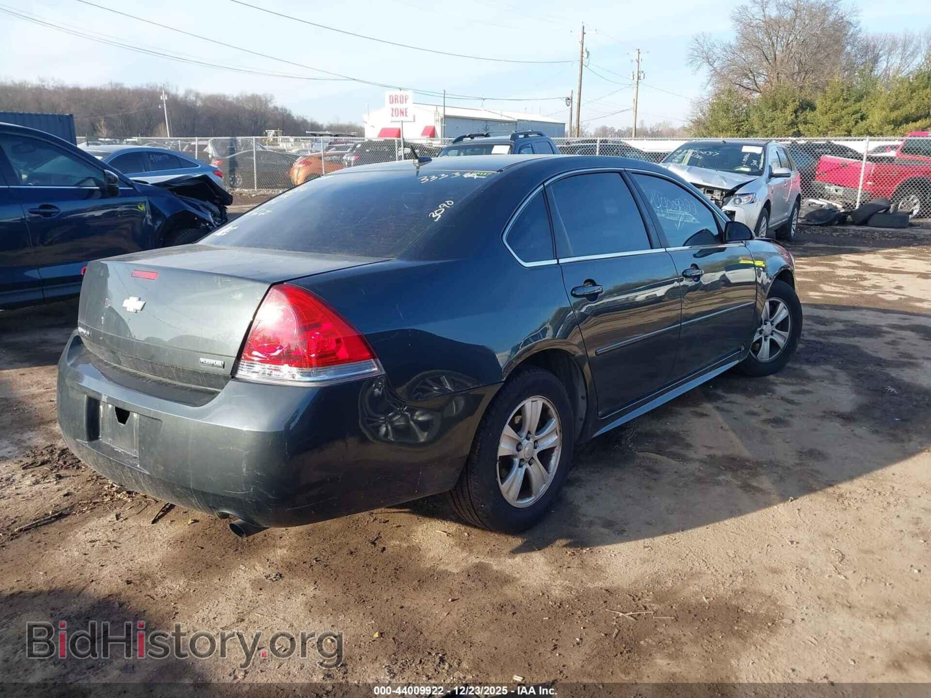 2012 CHEVROLET IMPALA - VIN: 2G1WF5E34C1333389 - Photo 4