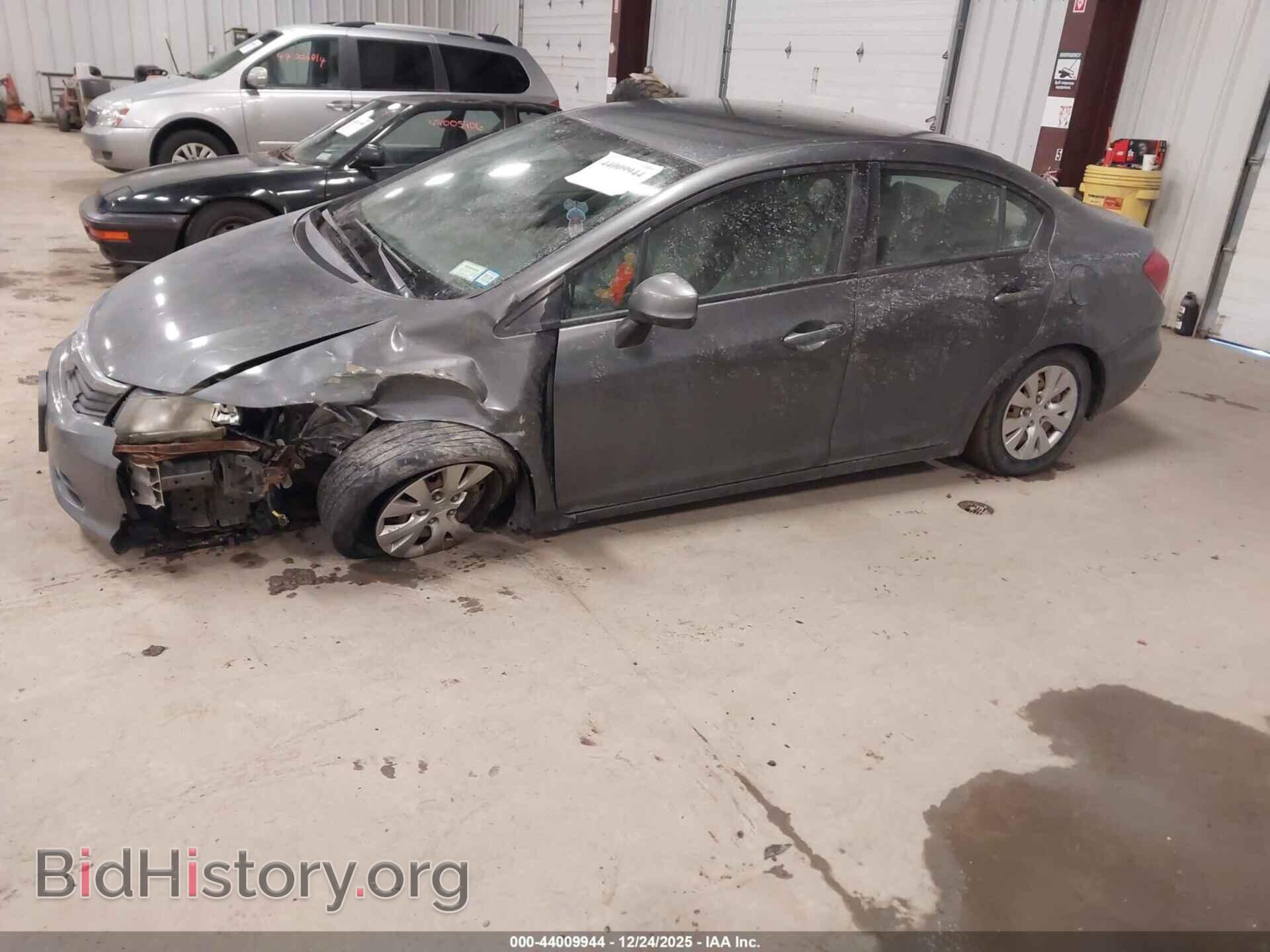 2012 HONDA CIVIC - VIN: 19XFB2F52CE367528 - Фото 2