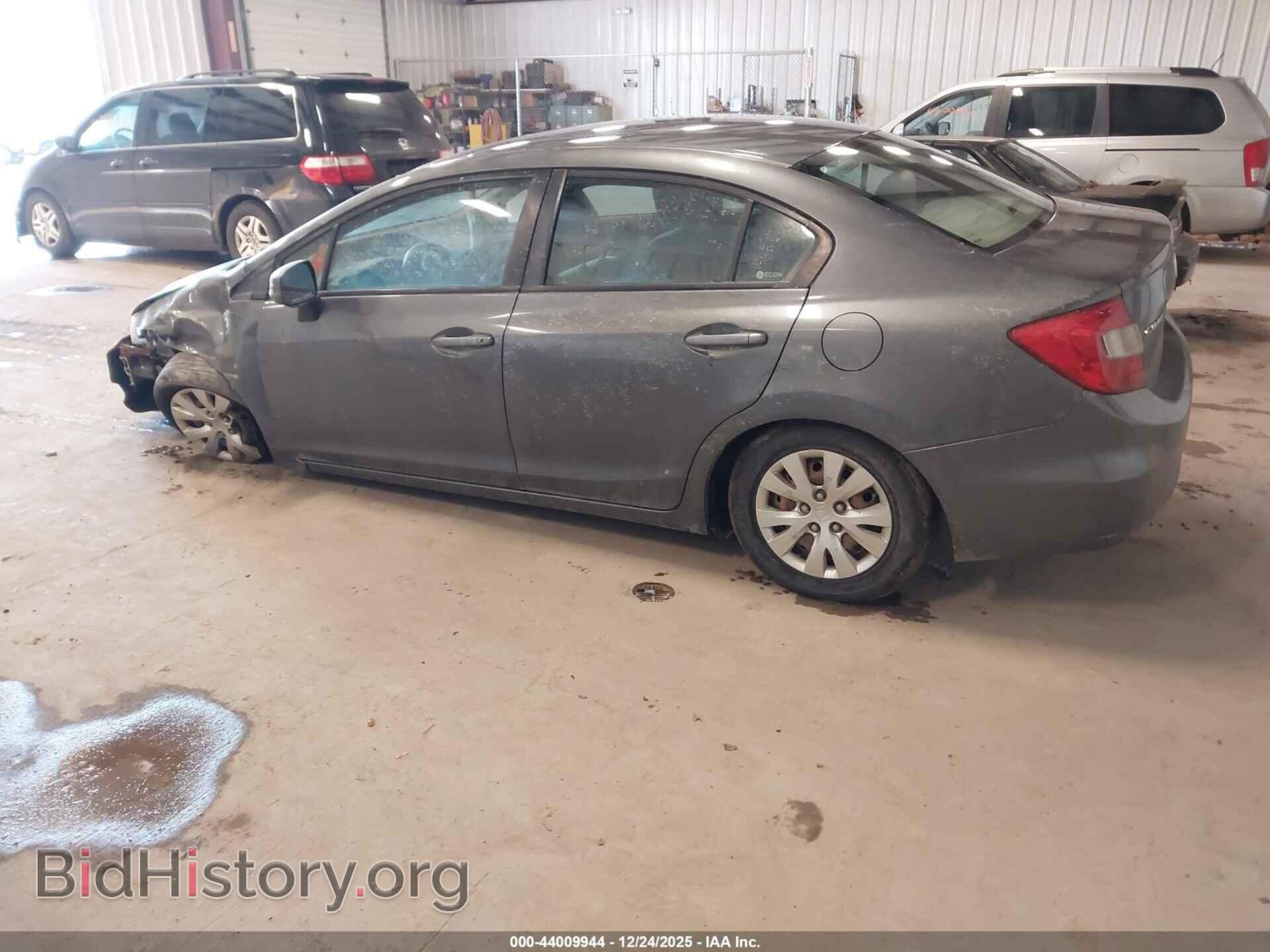 2012 HONDA CIVIC - VIN: 19XFB2F52CE367528 - Фото 3