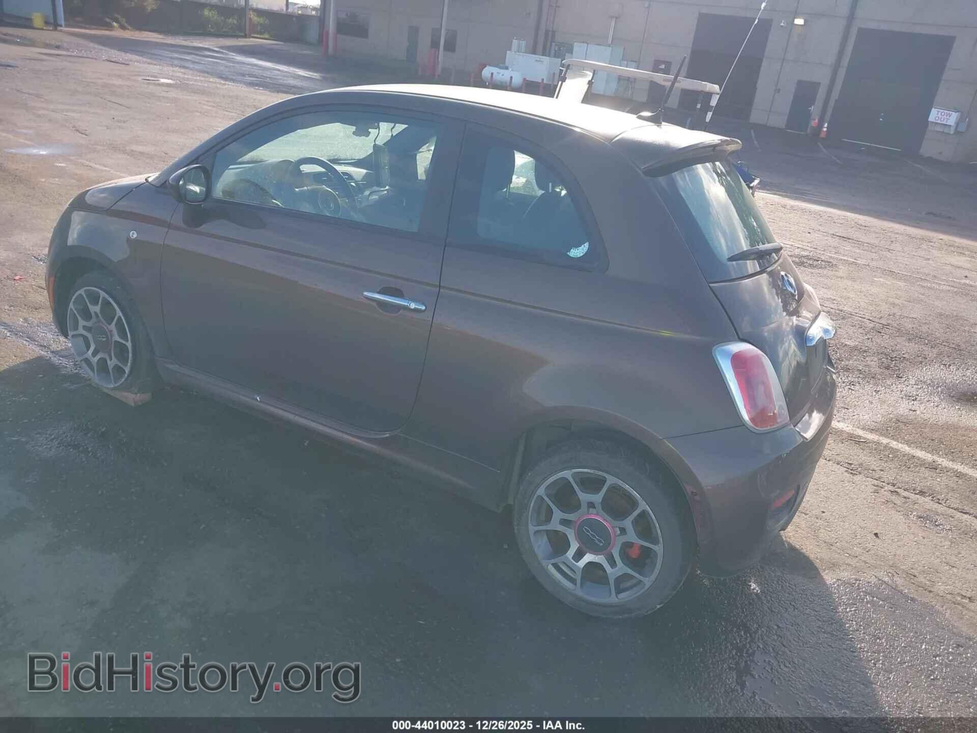 2012 FIAT 500 - VIN: 3C3CFFBRXCT169254 - Photo 3