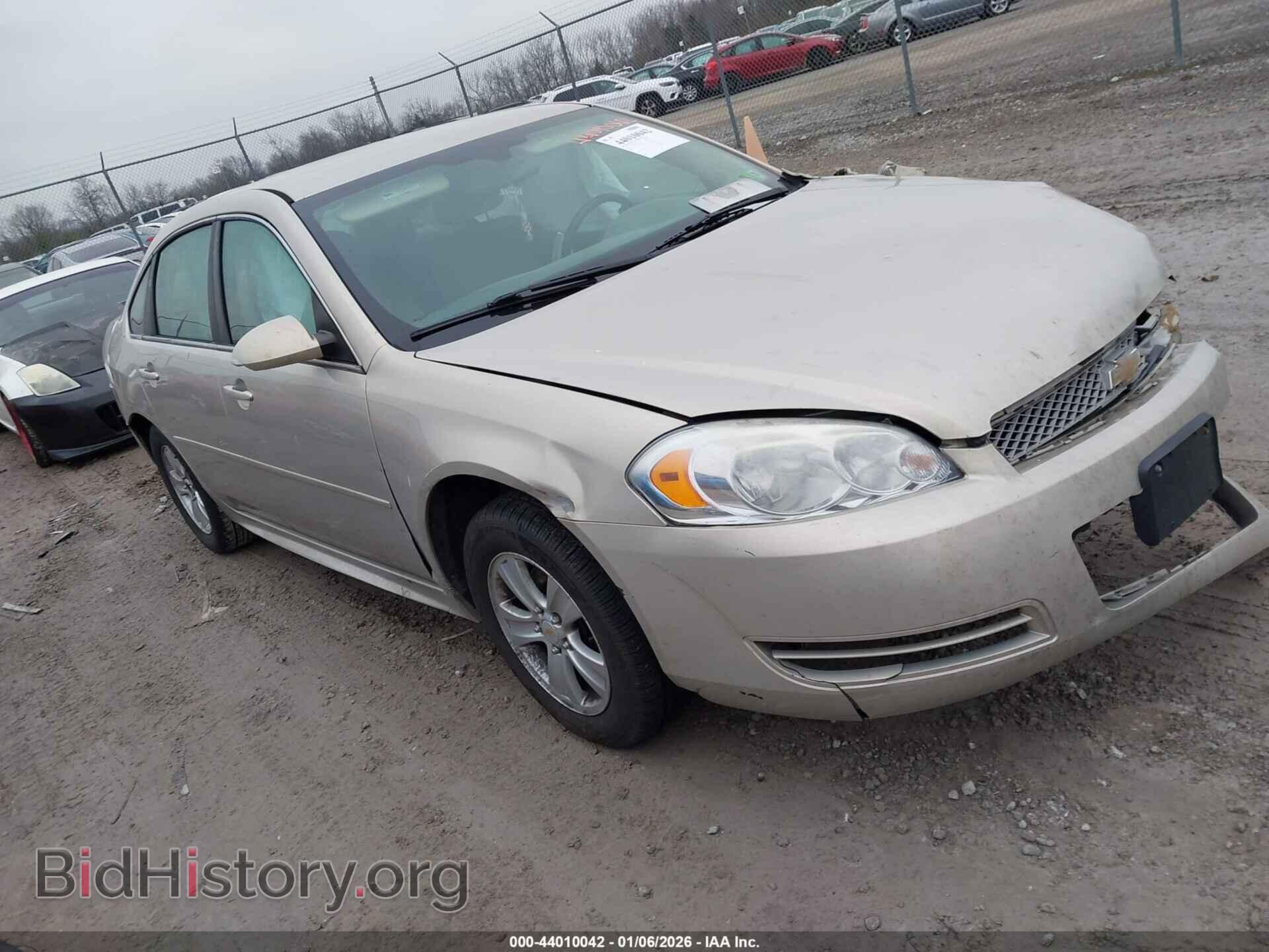 Фотография 2G1WF5E35C1233169 - CHEVROLET IMPALA 2012