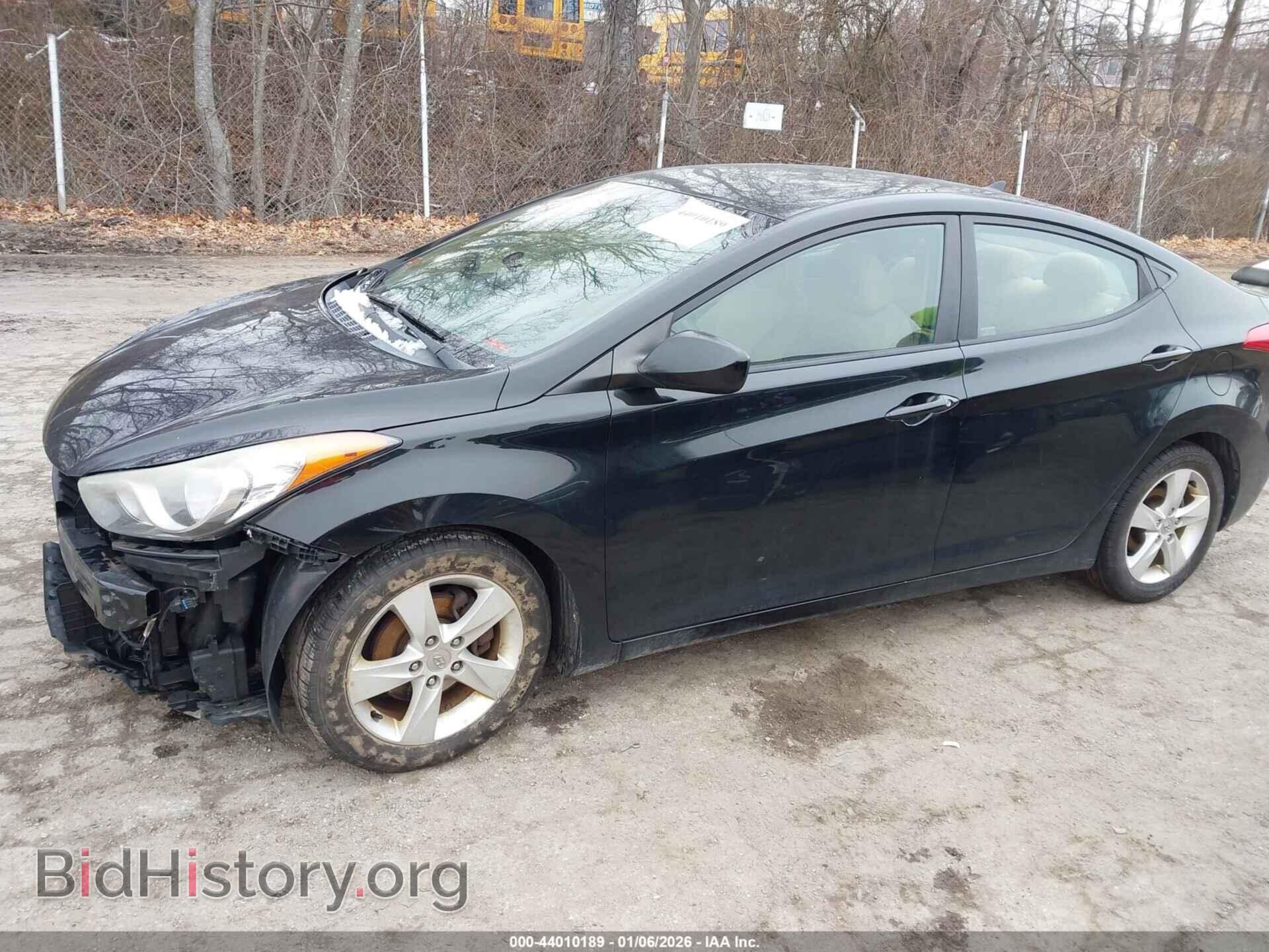 2011 HYUNDAI ELANTRA - VIN: 5NPDH4AE5BH016485 - Фото 2