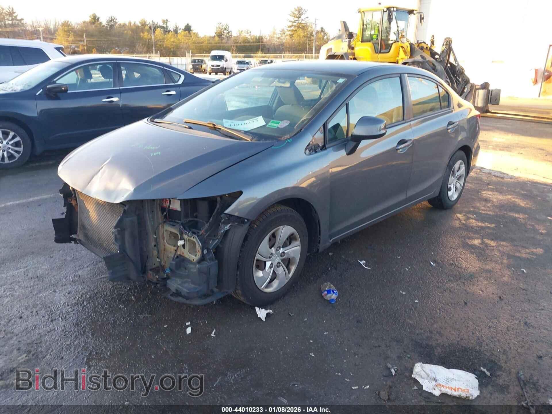 2013 HONDA CIVIC - VIN: 2HGFB2F55DH541972 - Фото 2
