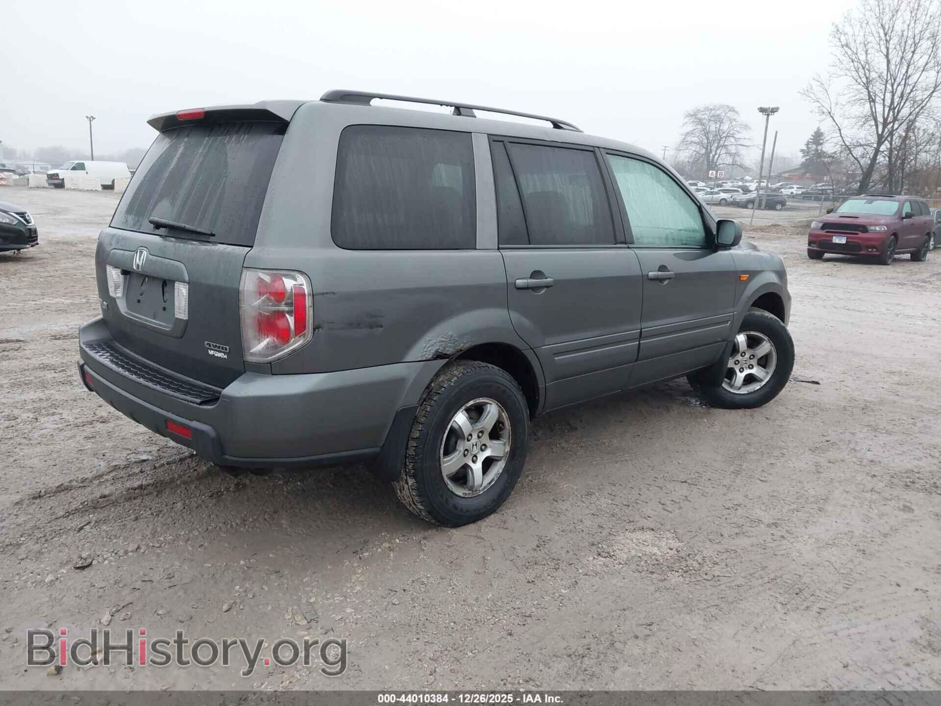 2007 HONDA PILOT - VIN: 2HKYF18627H504644 - Фото 4