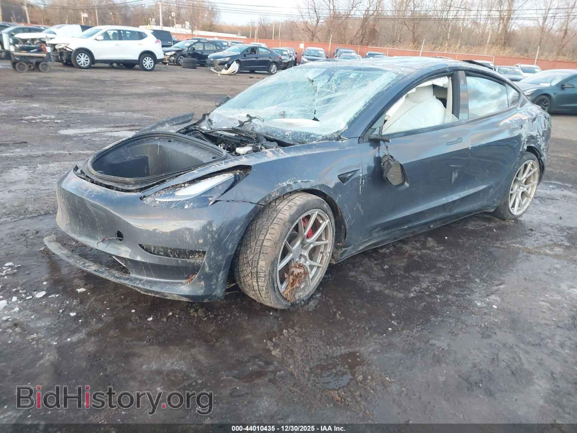 2022 TESLA MODEL 3 - VIN: 5YJ3E1EC1NF268622 - Фото 2