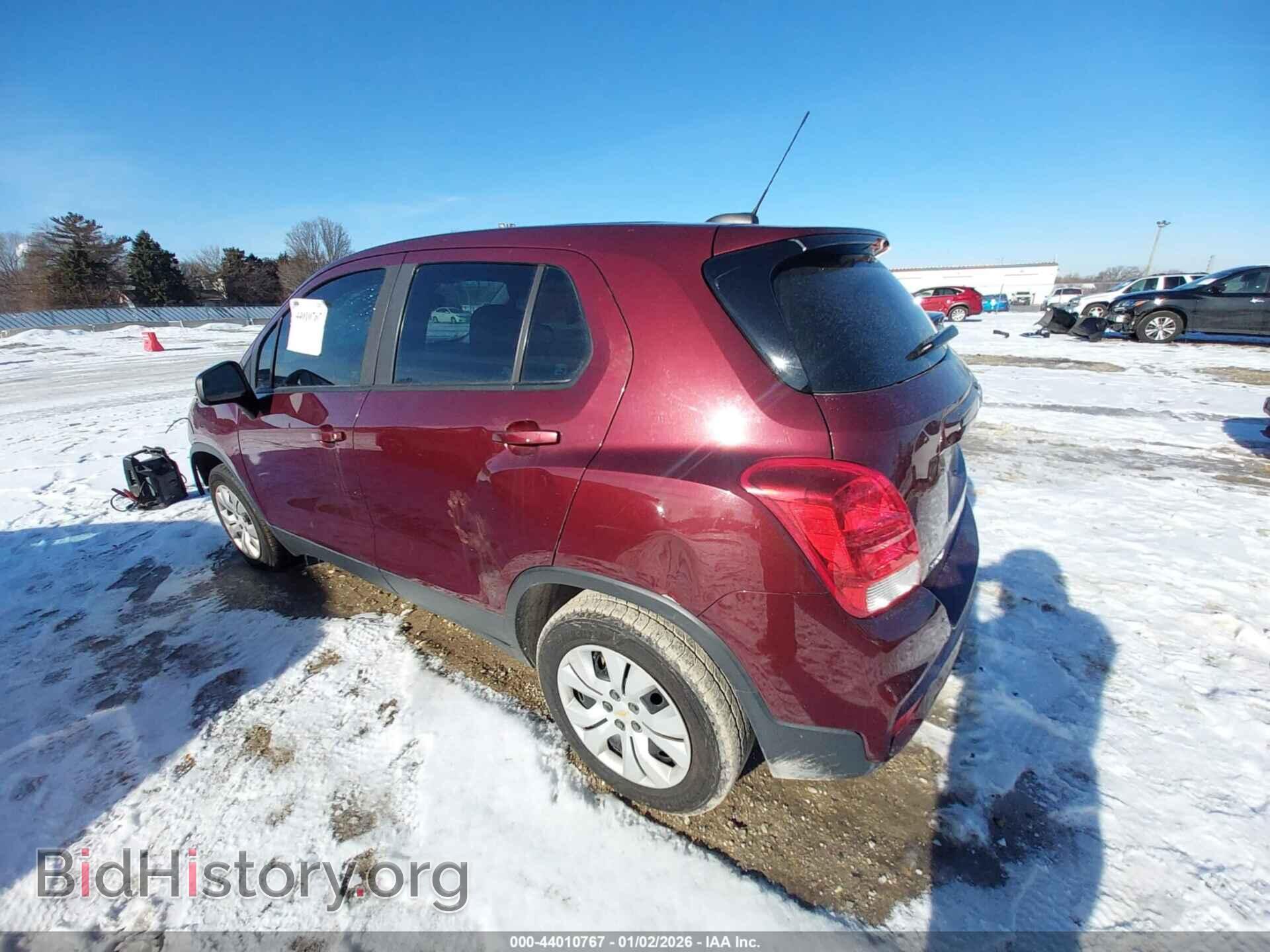 2017 CHEVROLET TRAX - VIN: 3GNCJKSB9HL250086 - Фото 3