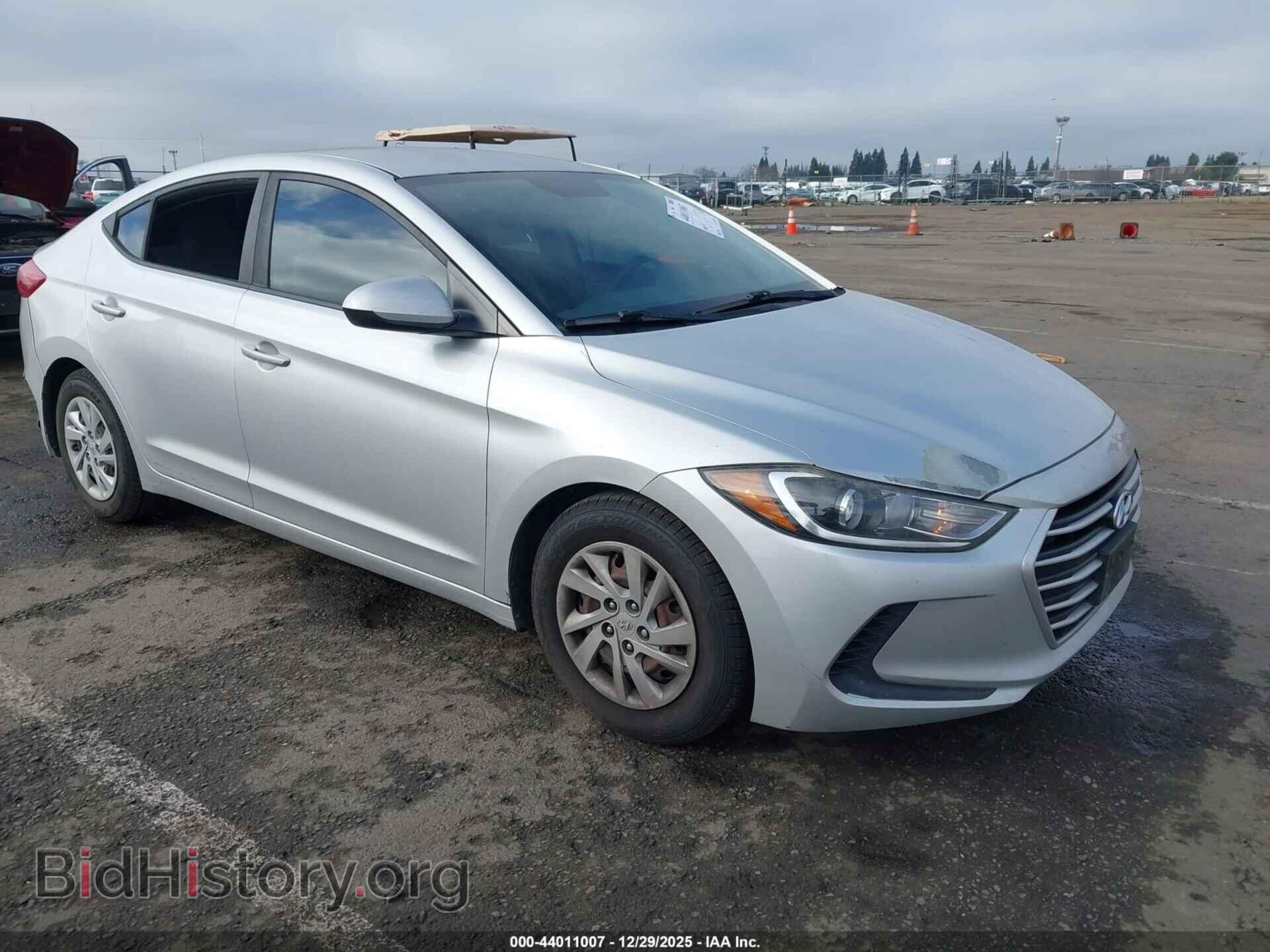Photo 5NPD74LF6HH201260 - HYUNDAI ELANTRA 2017
