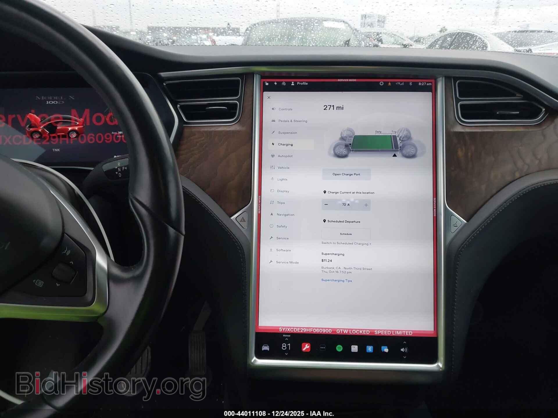 2017 TESLA MODEL X - VIN: 5YJXCDE29HF060900 - Фото 7