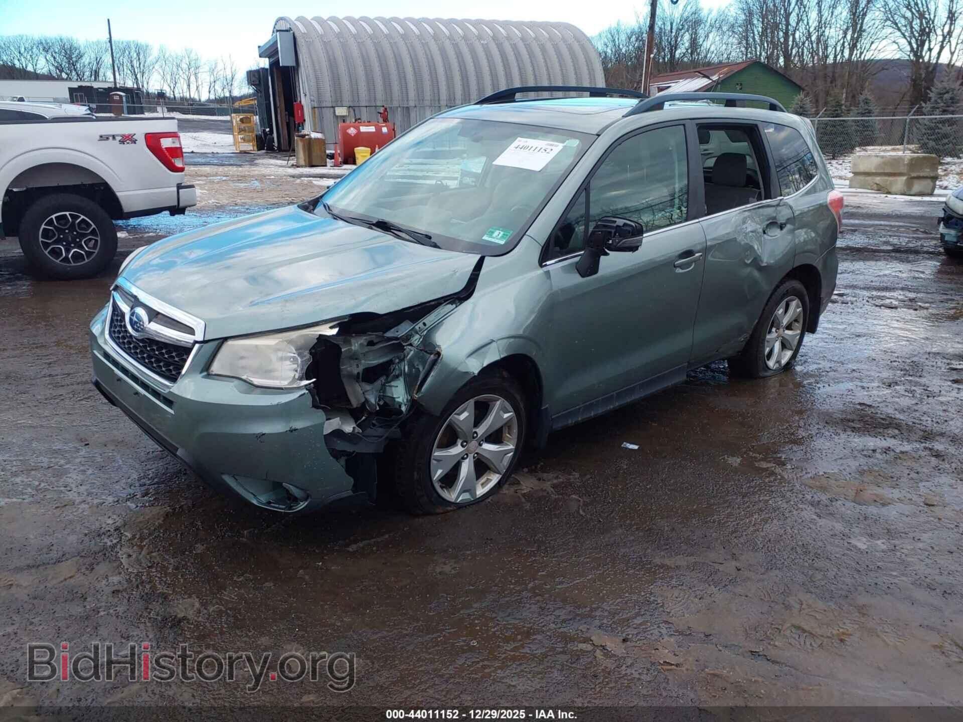 2014 SUBARU FORESTER - VIN: JF2SJAMC8EH537161 - Фото 2