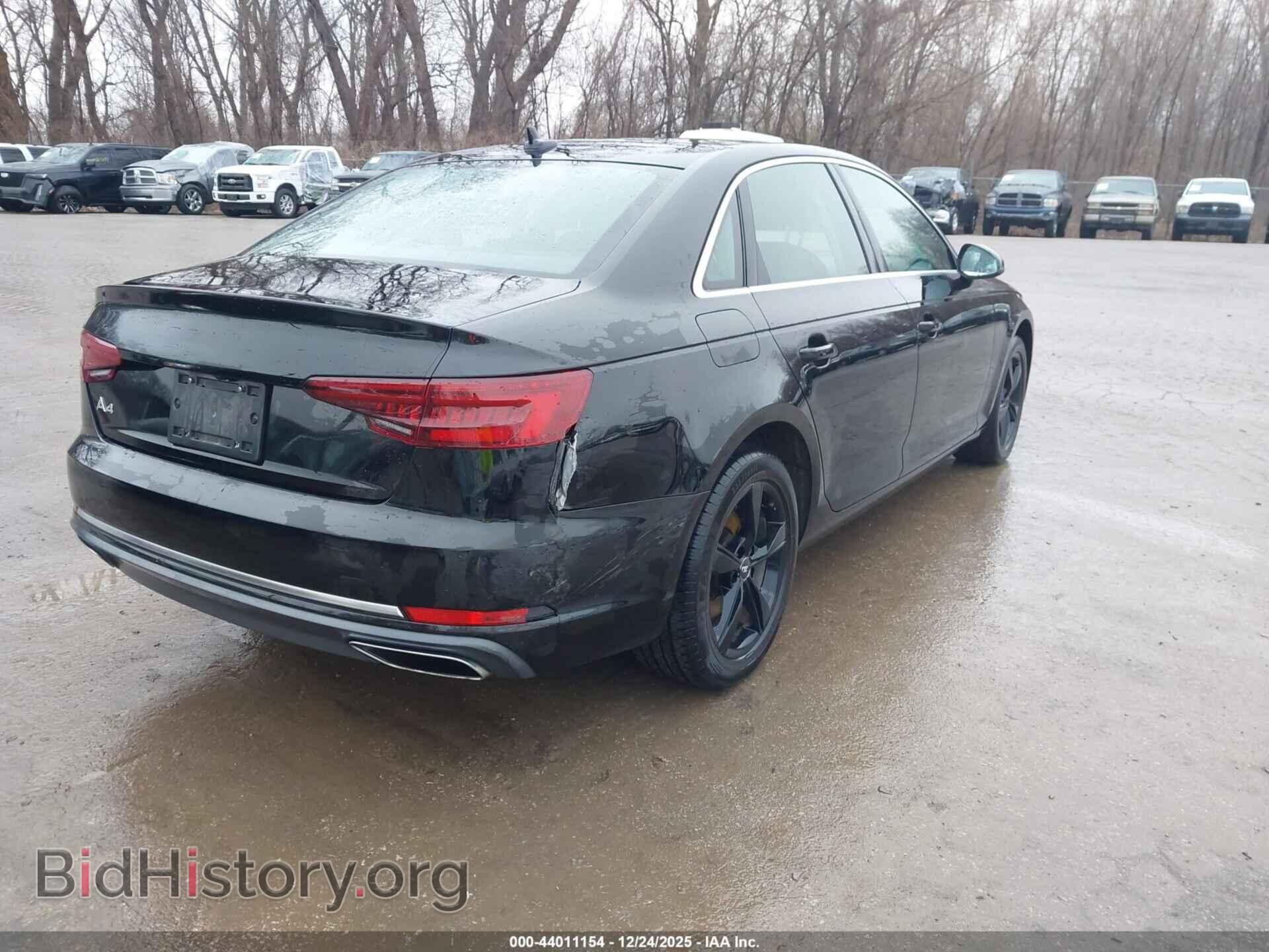 2019 AUDI A4 - VIN: WAUGMAF42KN011345 - Фото 4