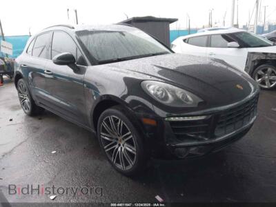 2015 Porsche MACAN S, черный — VIN WP1AB2A56FLB54450, IAAI