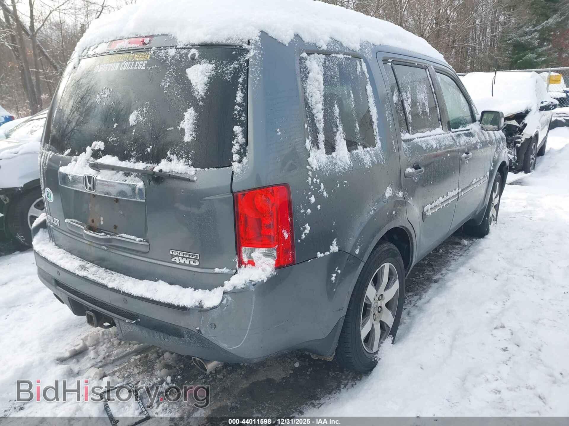 2013 HONDA PILOT - VIN: 5FNYF4H97DB027330 - Фото 4