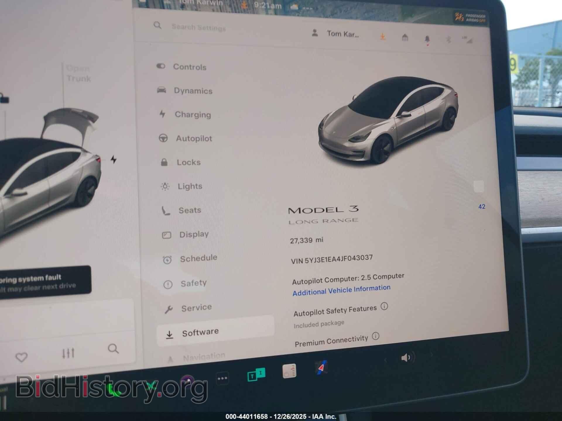 2018 TESLA MODEL 3 - VIN: 5YJ3E1EA4JF043037 - Photo 7