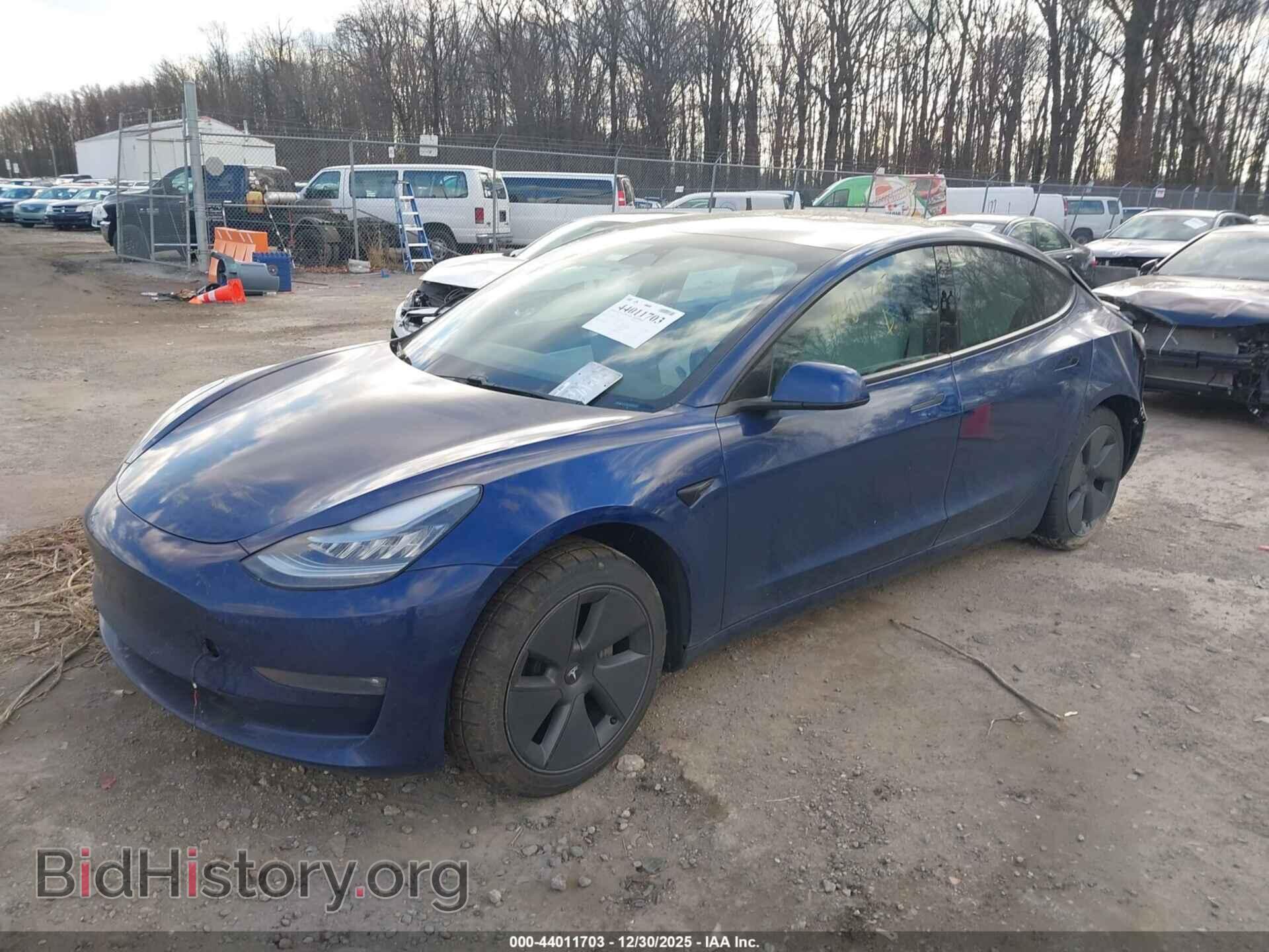 2021 TESLA MODEL 3 - VIN: 5YJ3E1EB1MF852685 - Фото 2
