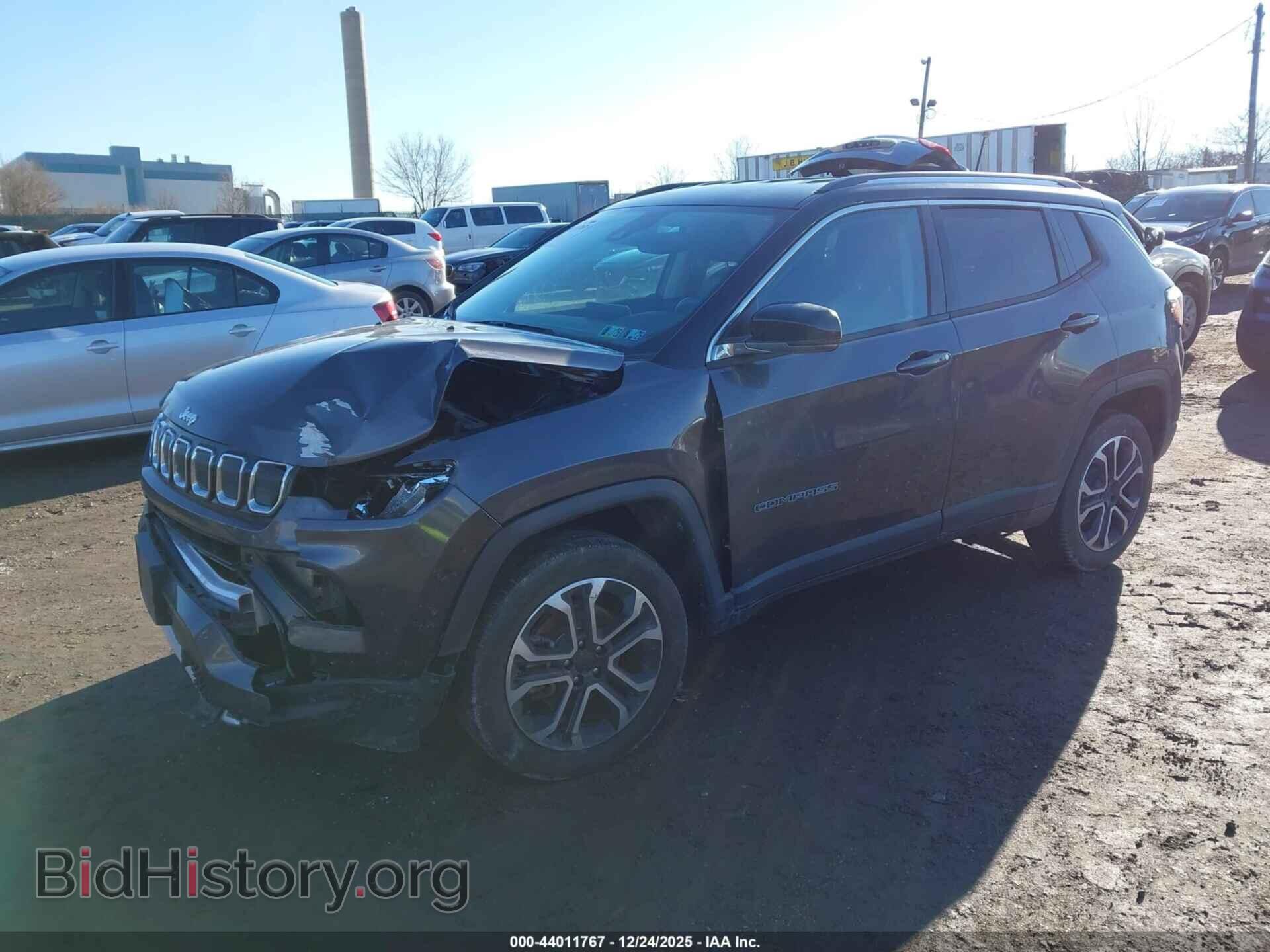 2022 JEEP COMPASS - VIN: 3C4NJDCB7NT157672 - Фото 2