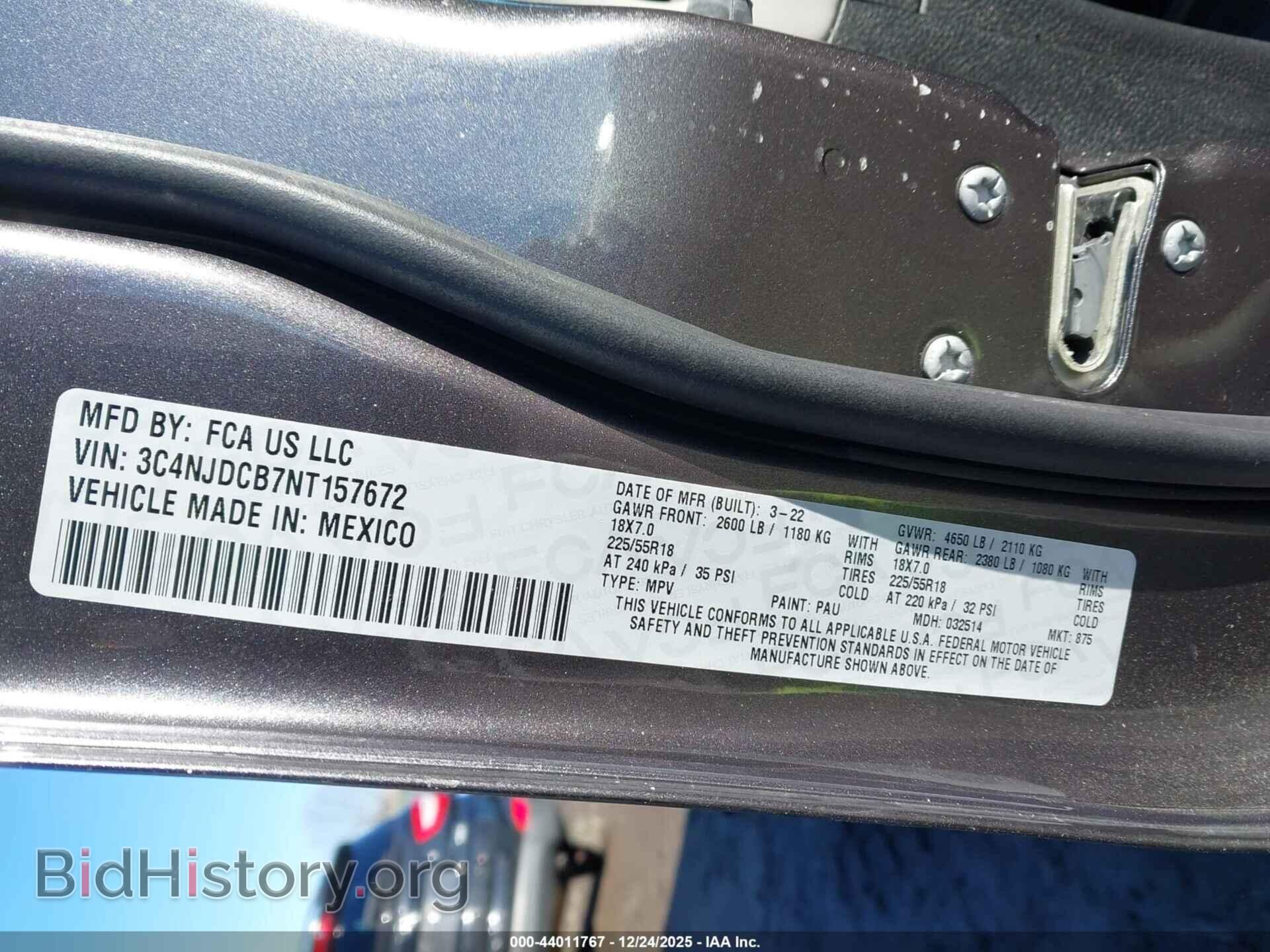 2022 JEEP COMPASS - VIN: 3C4NJDCB7NT157672 - Фото 9