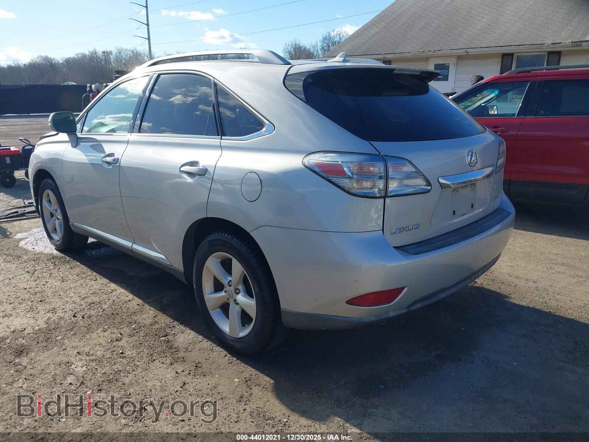 2010 LEXUS RX 350 - VIN: 2T2BK1BA7AC024104 - Фото 3
