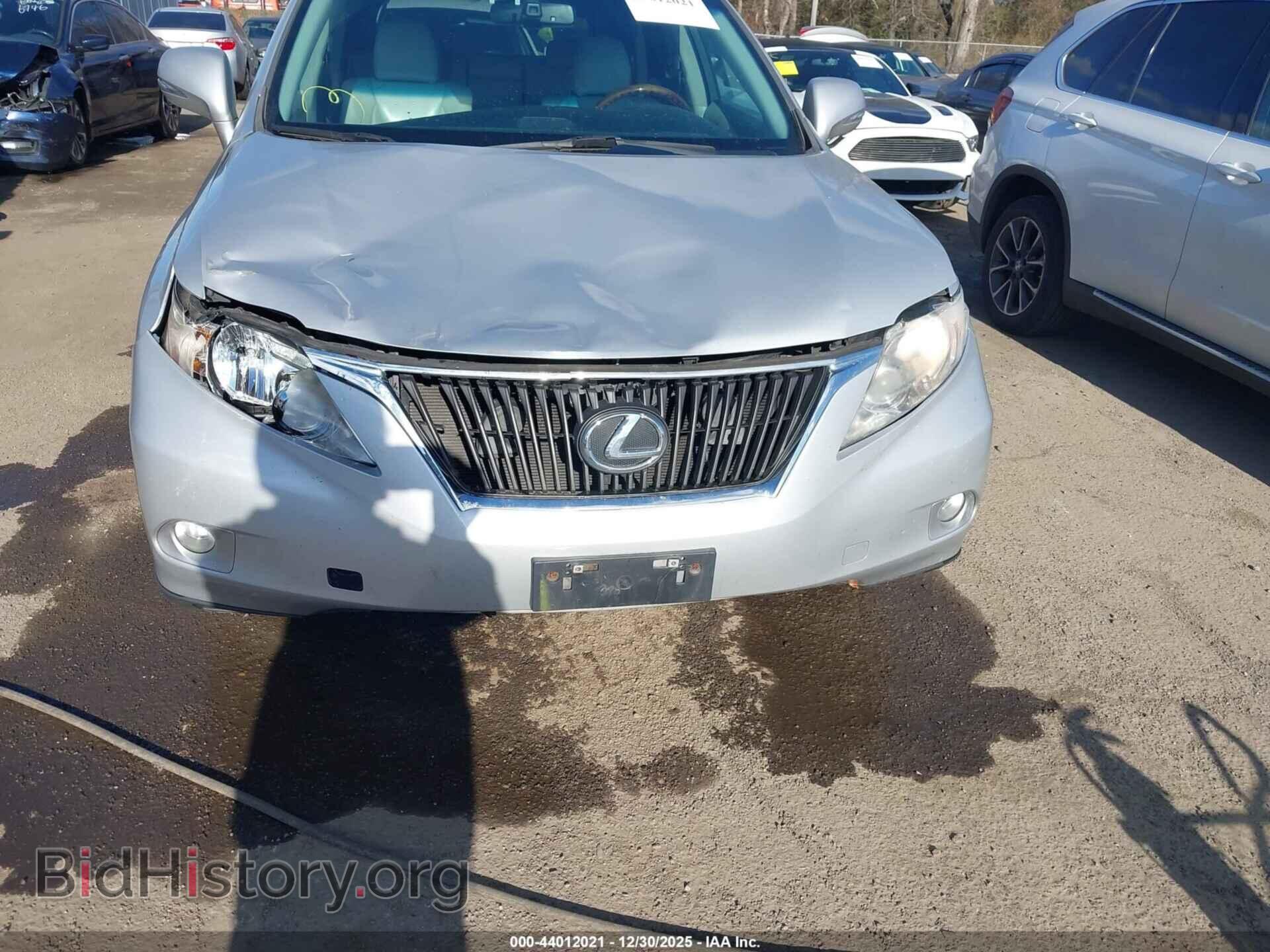 2010 LEXUS RX 350 - VIN: 2T2BK1BA7AC024104 - Фото 6