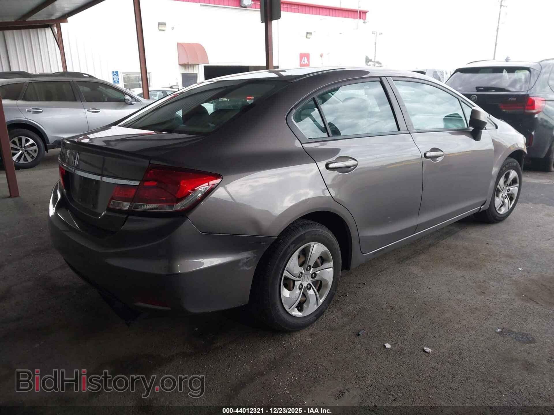2013 HONDA CIVIC - VIN: 19XFB2F58DE203282 - Фото 4