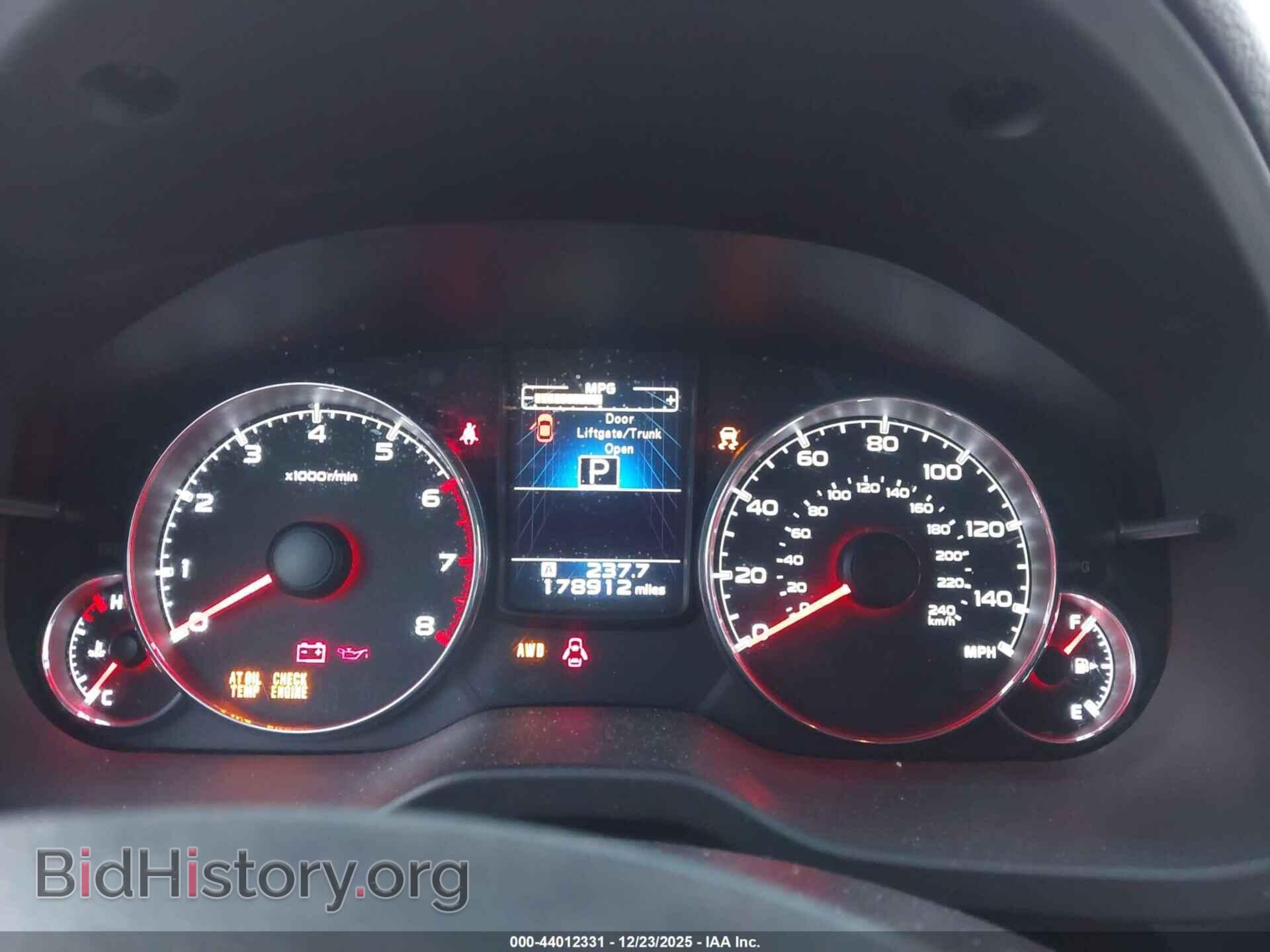 2014 SUBARU OUTBACK - VIN: 4S4BRCLC2E3257538 - Фото 7
