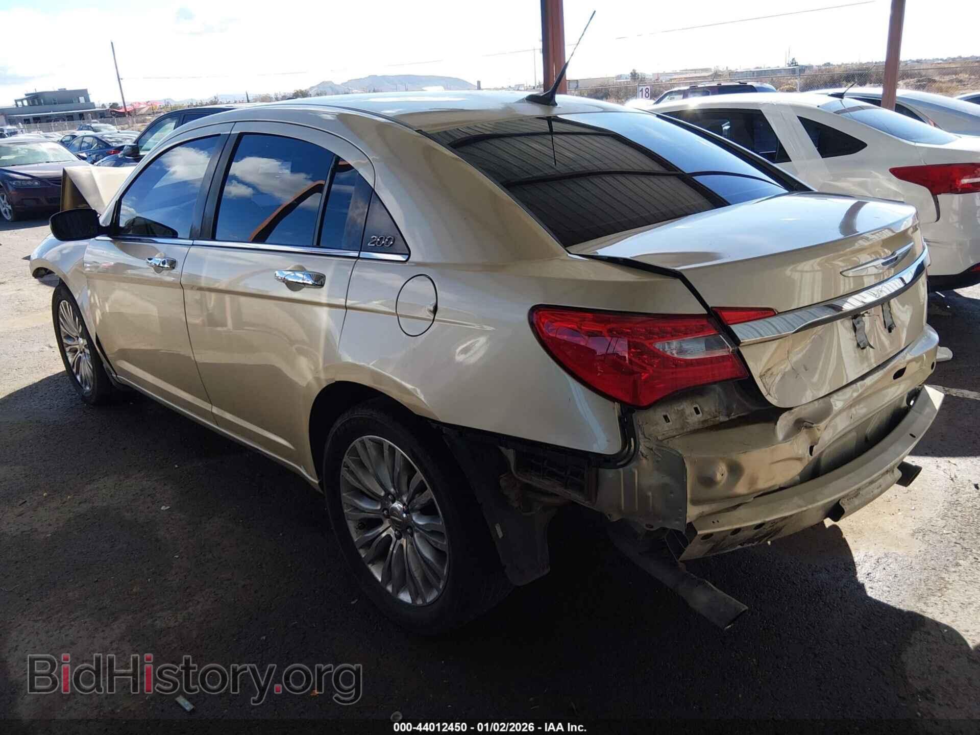 2011 CHRYSLER 200 - VIN: 1C3BC2FG2BN519934 - Фото 3