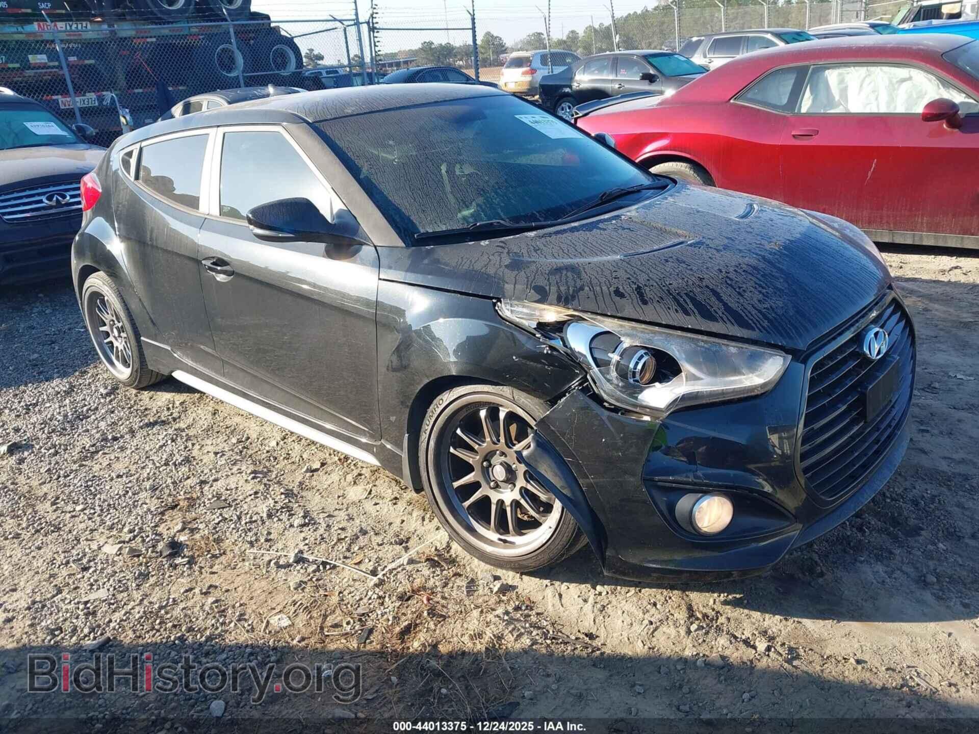Photo KMHTC6AE3EU194018 - HYUNDAI VELOSTER 2014
