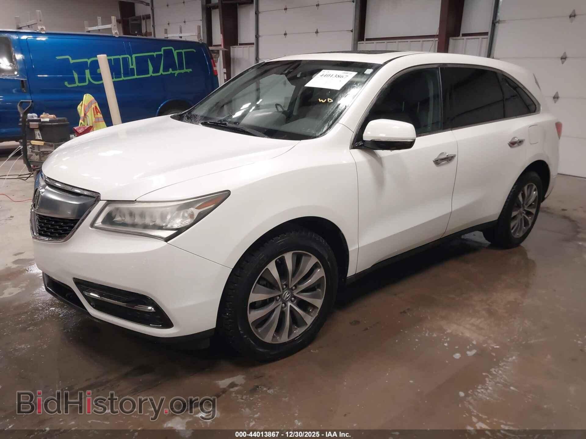 2016 ACURA MDX - VIN: 5FRYD4H40GB045603 - Фото 2