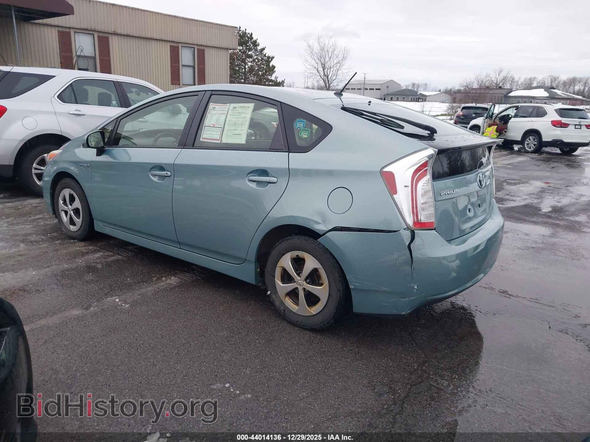 2012 TOYOTA PRIUS - VIN: JTDKN3DU4C5399589 - Фото 3