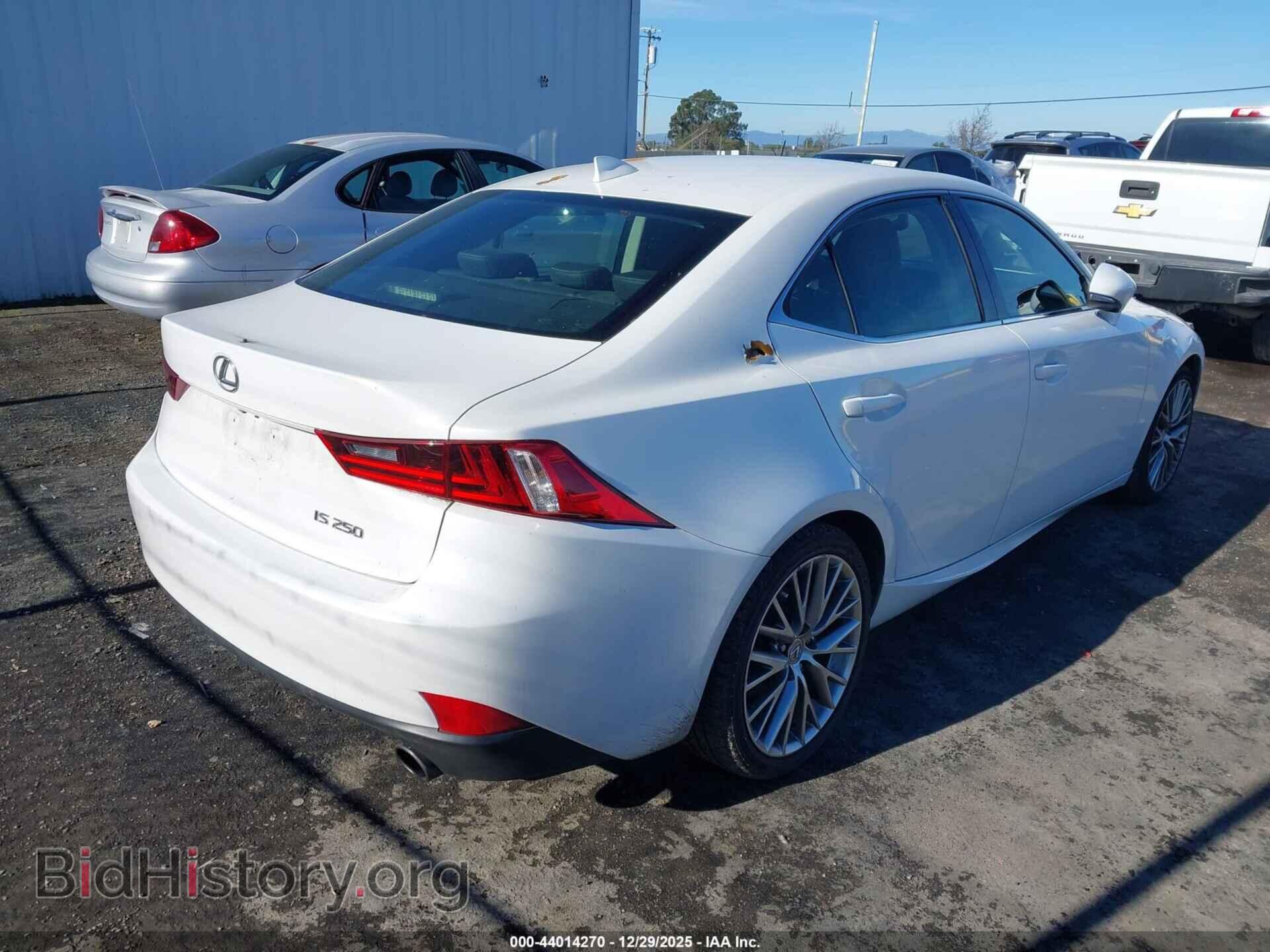 2014 LEXUS IS 250 - VIN: JTHBF1D28E5033698 - Фото 4