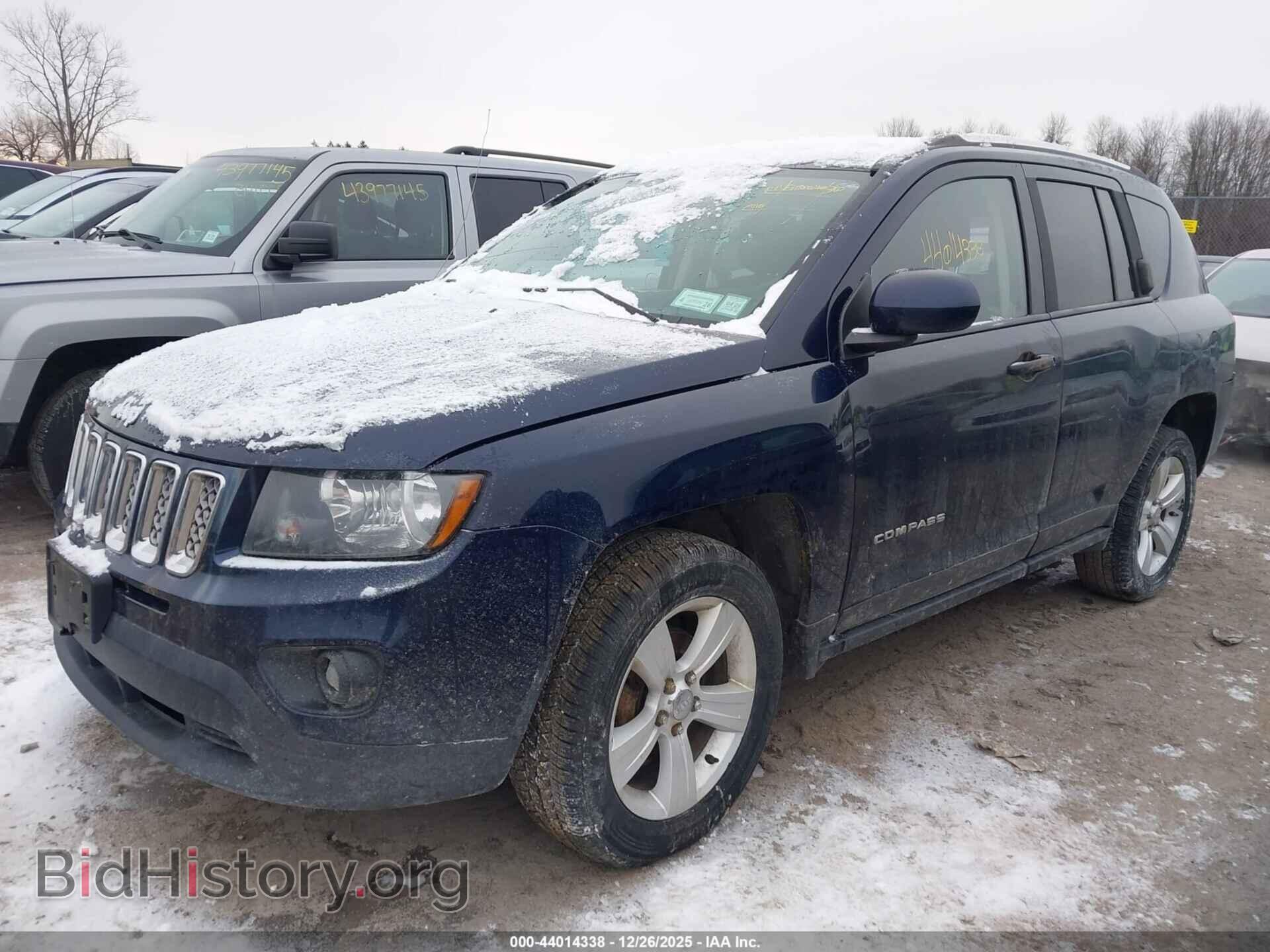 2014 JEEP COMPASS - VIN: 1C4NJDEB6ED734842 - Фото 2