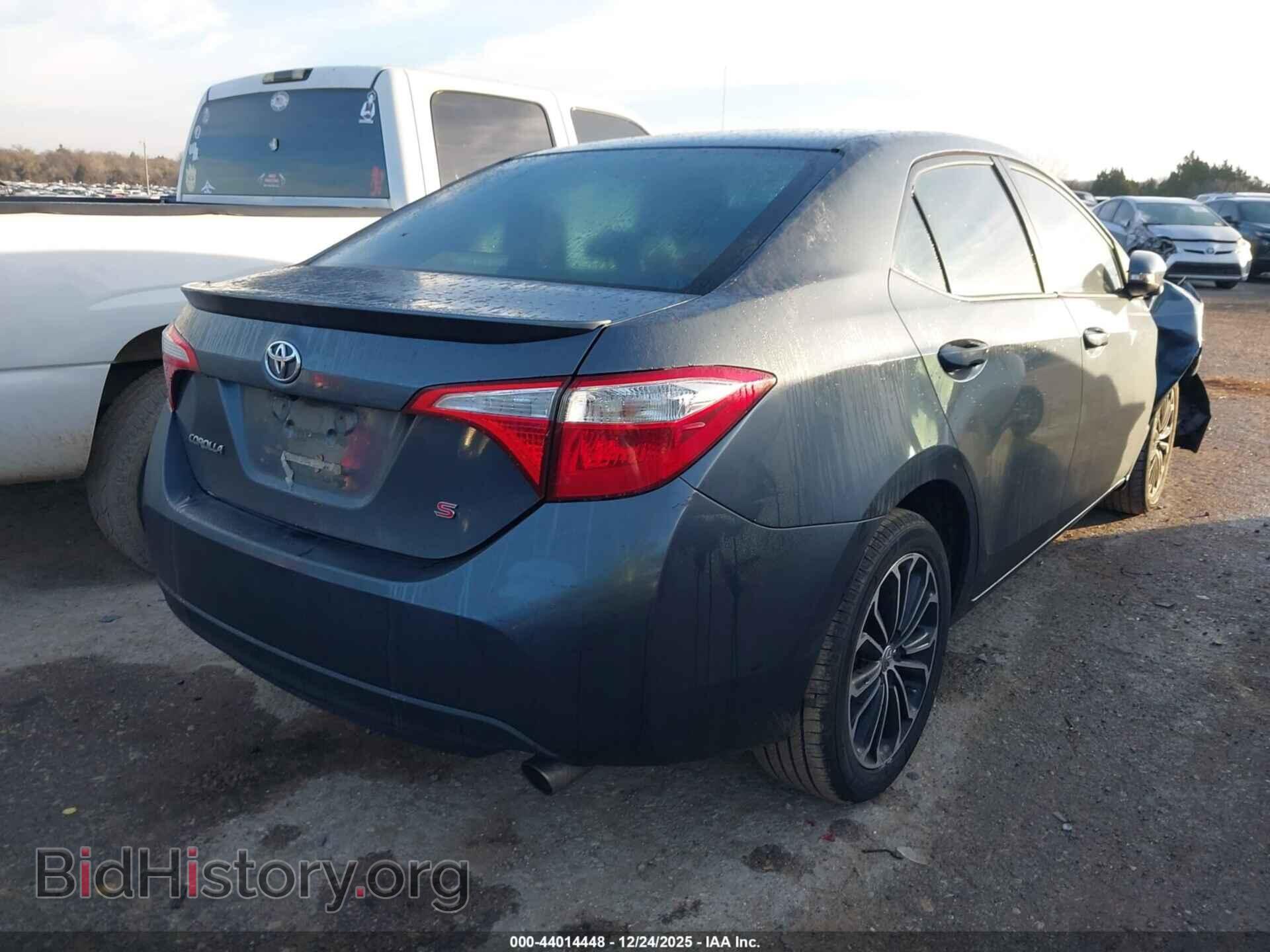2014 TOYOTA COROLLA - VIN: 2T1BURHE1EC107900 - Фото 4