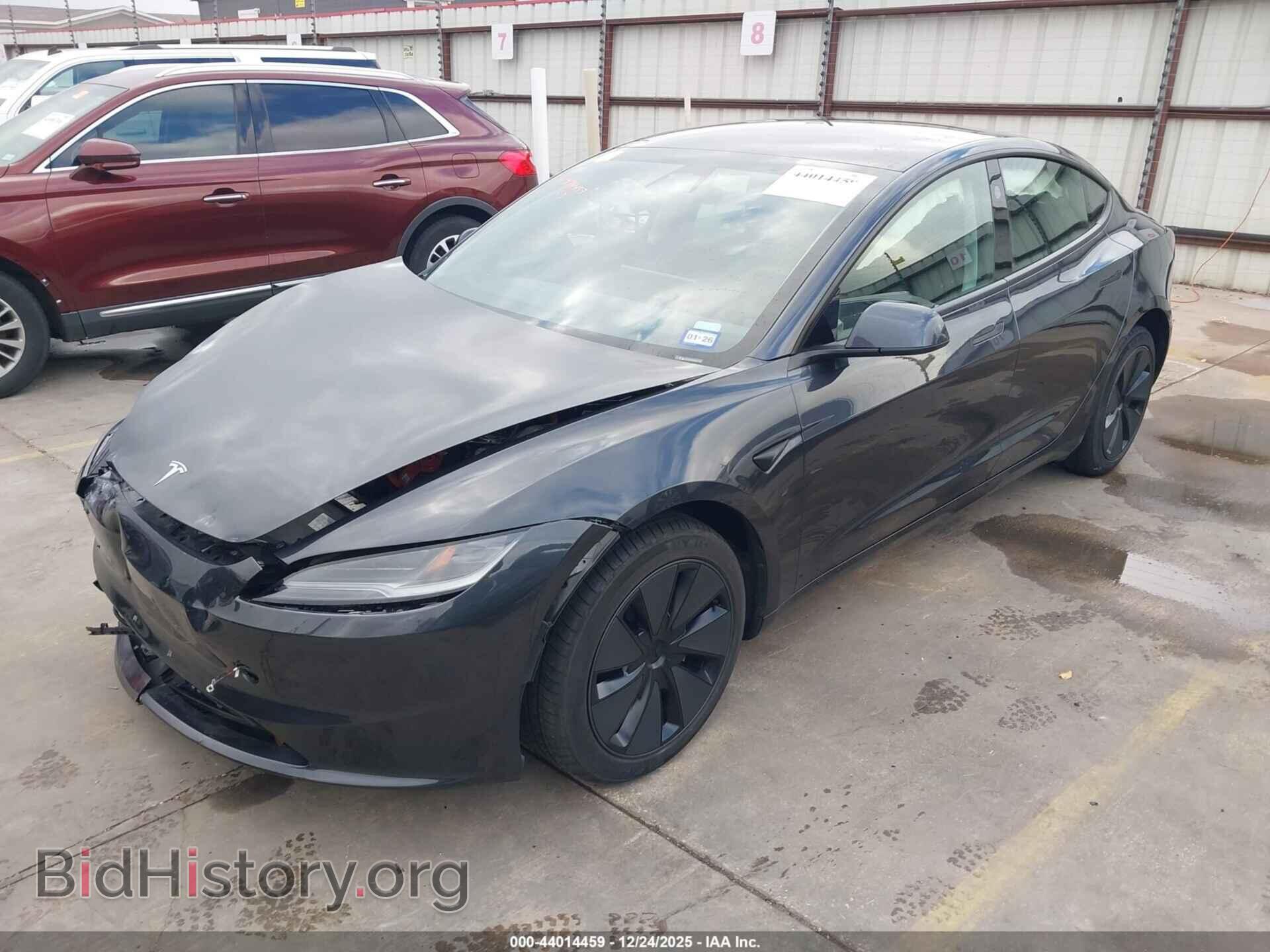 2025 TESLA MODEL 3 - VIN: 5YJ3E1EA4SF931742 - Photo 2