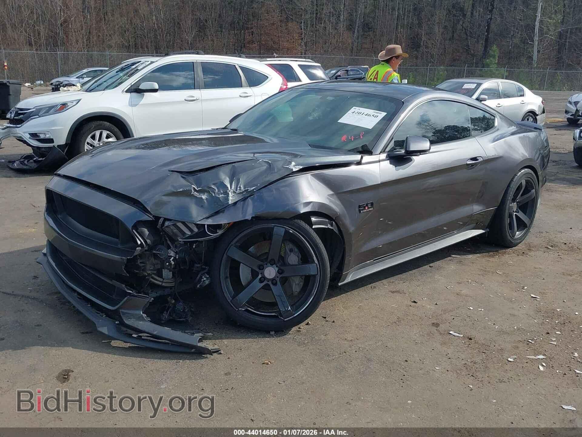 2016 FORD MUSTANG - VIN: 1FA6P8CF3G5265762 - Фото 2