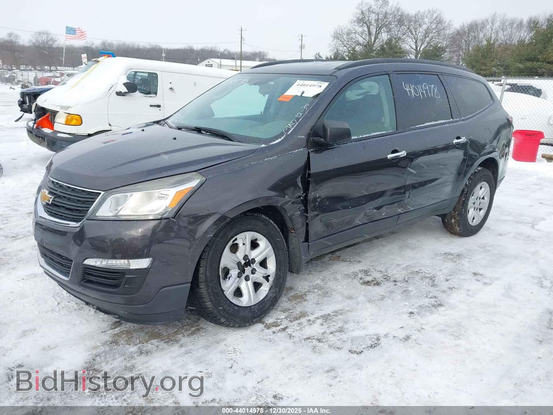 2013 CHEVROLET TRAVERSE - VIN: 1GNKRFED9DJ178932 - Фото 2