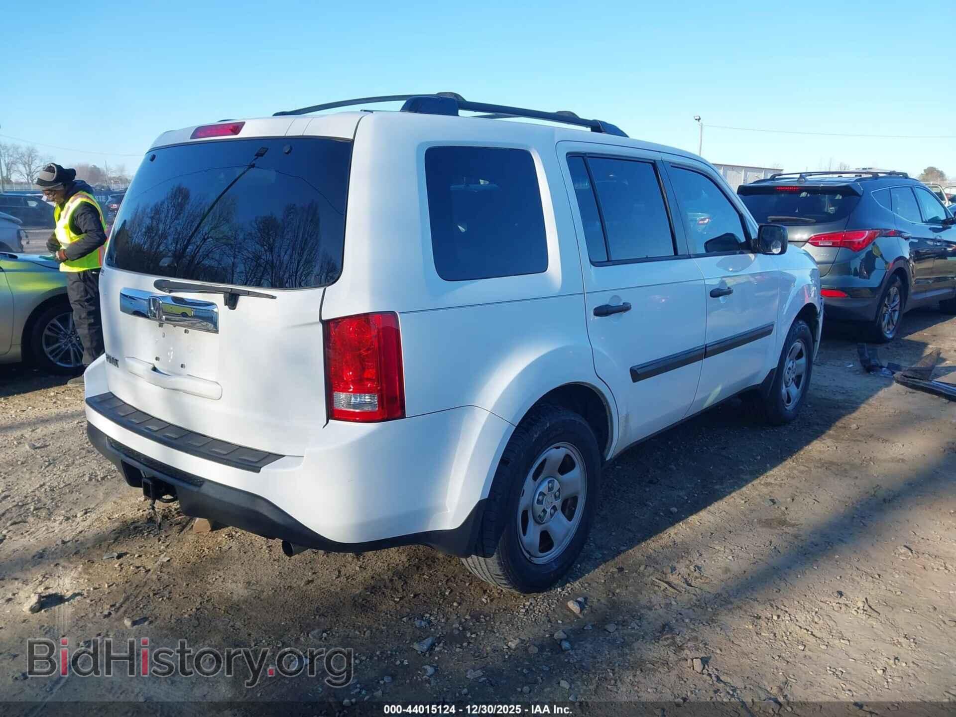 2013 HONDA PILOT - VIN: 5FNYF3H20DB039185 - Фото 4