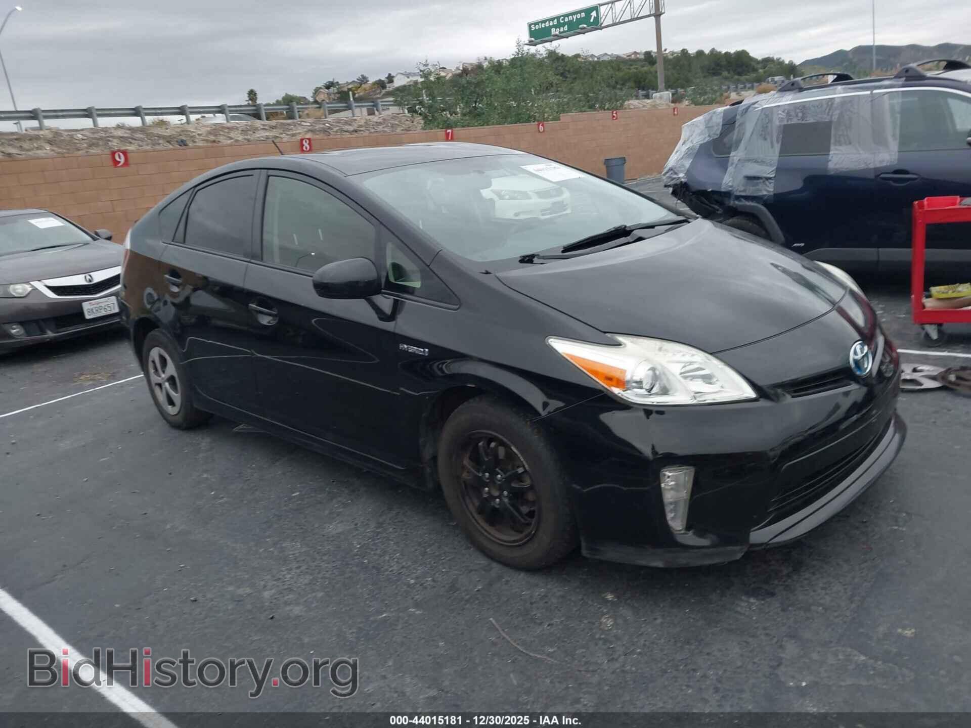 Photo JTDKN3DUXC5485375 - TOYOTA PRIUS 2012
