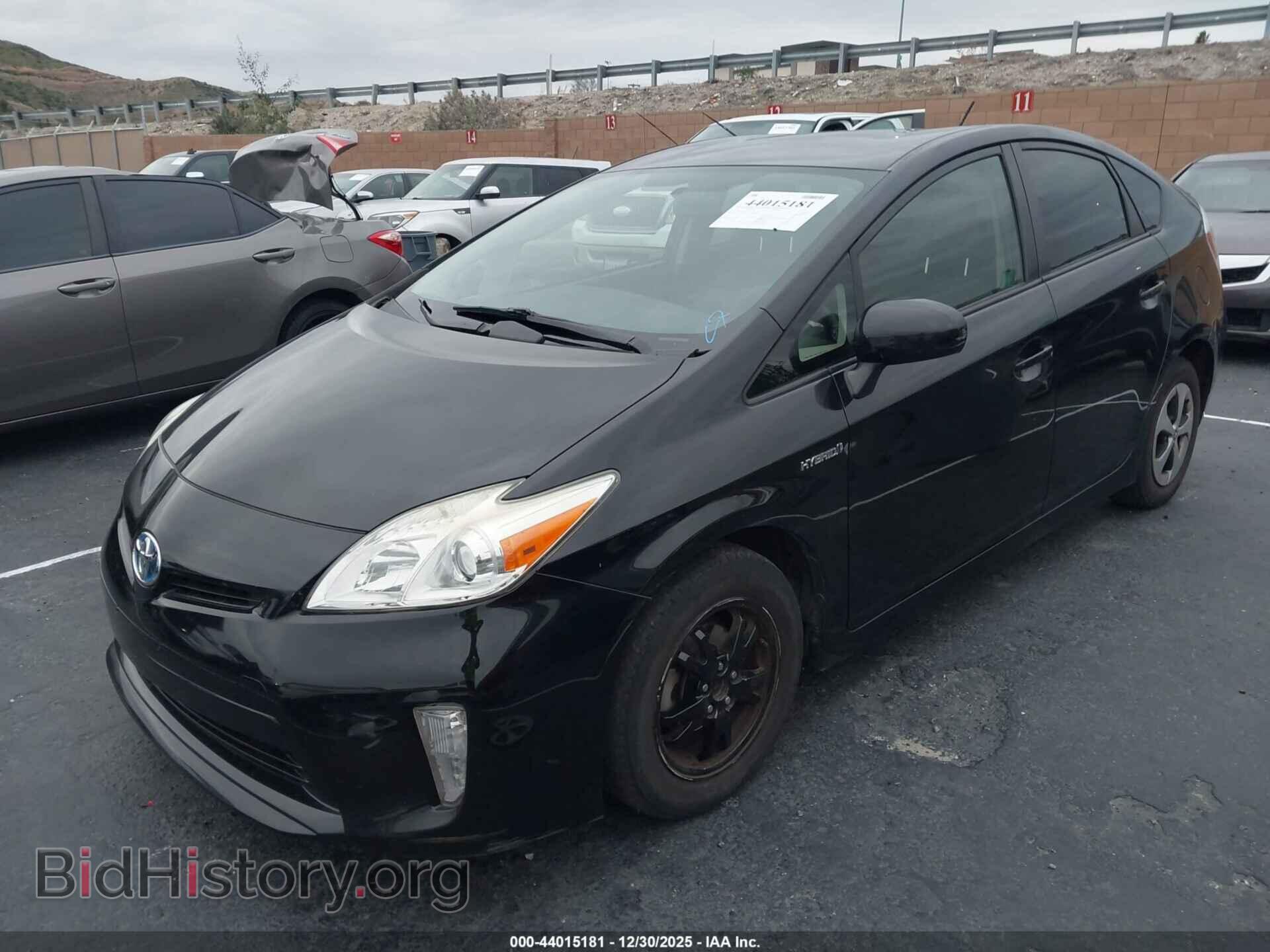 2012 TOYOTA PRIUS - VIN: JTDKN3DUXC5485375 - Фото 2