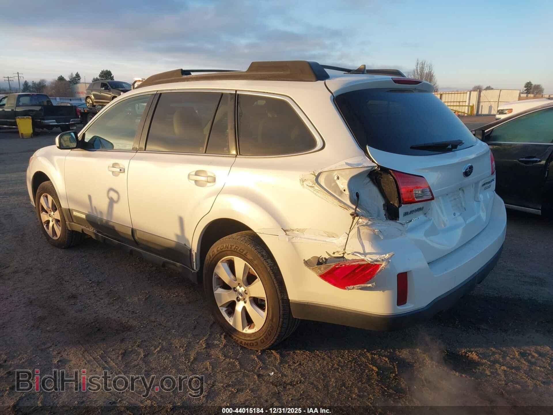 2012 SUBARU OUTBACK - VIN: 4S4BRBKC5C3216166 - Фото 3