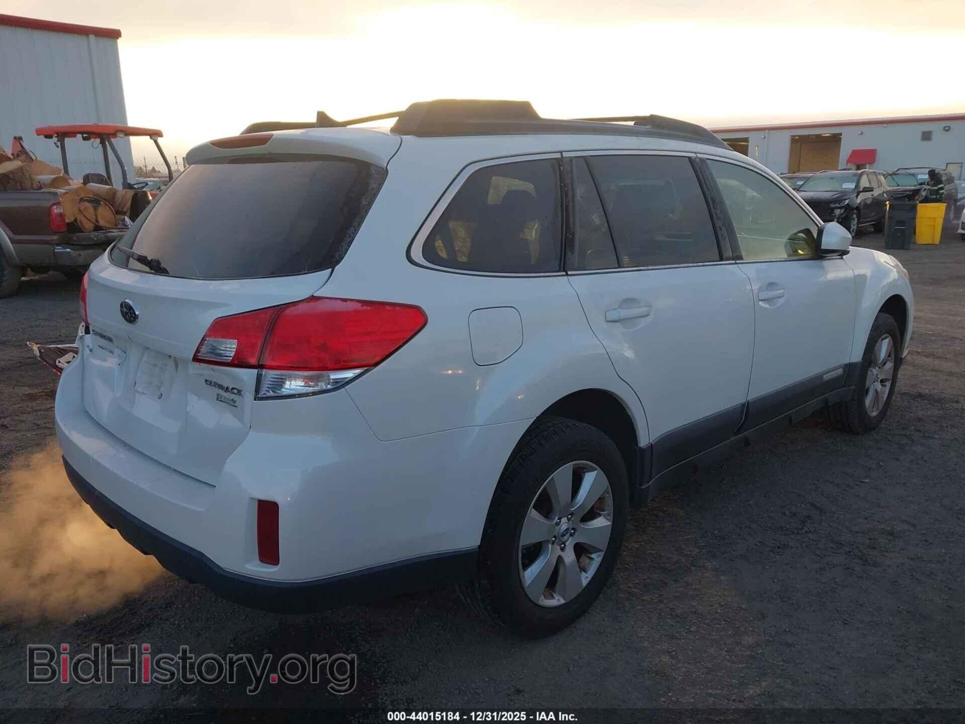 2012 SUBARU OUTBACK - VIN: 4S4BRBKC5C3216166 - Фото 4