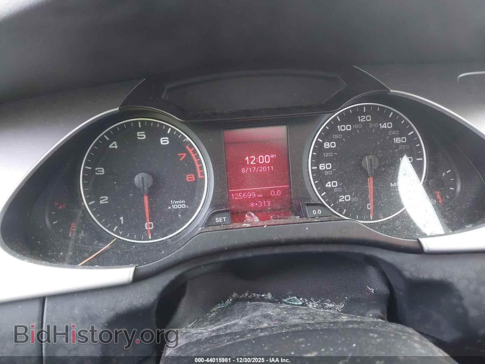 2012 AUDI A4 - VIN: WAUWFAFLXCA112896 - Photo 7