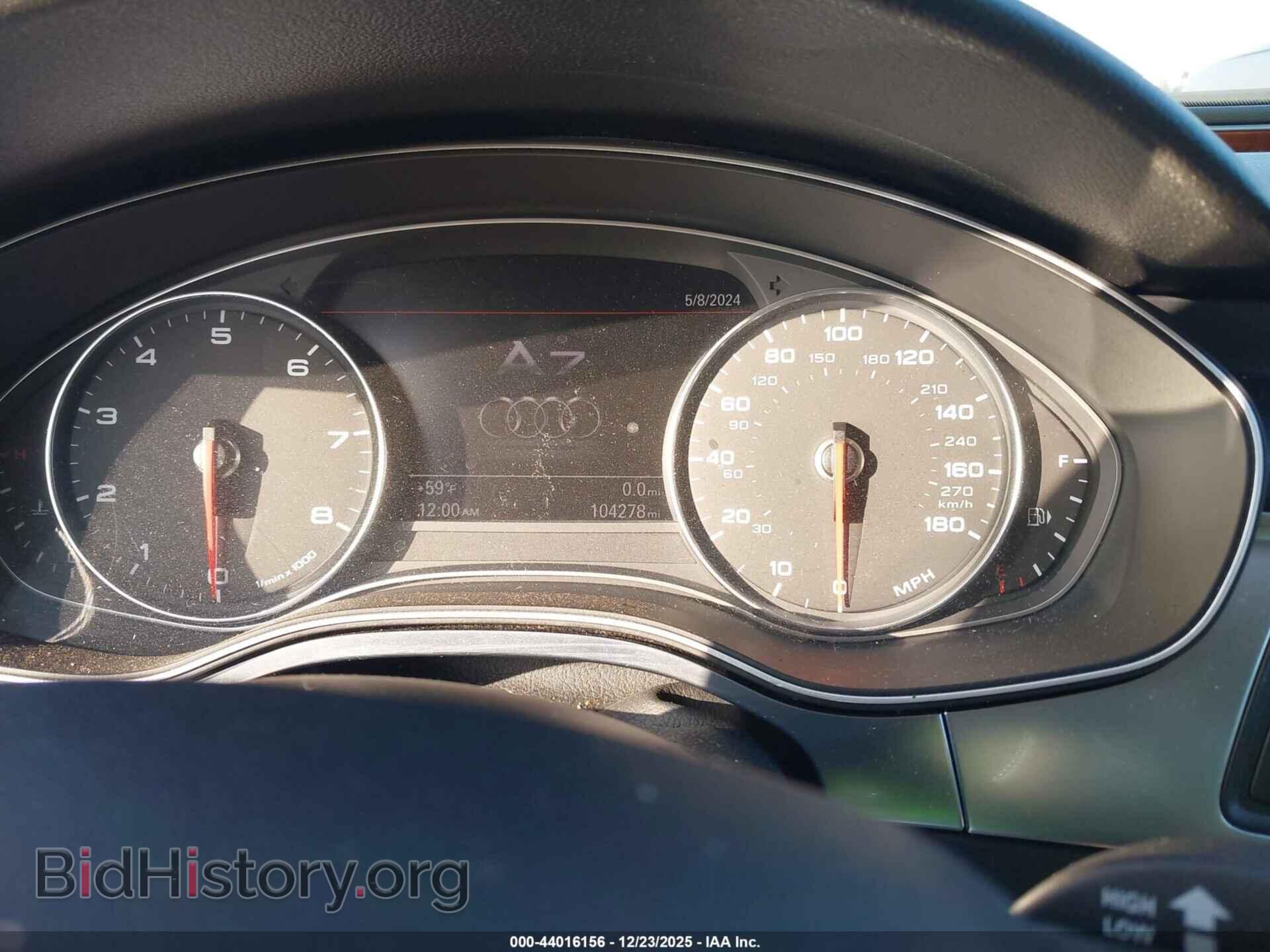 2012 AUDI A7 - VIN: WAUSGAFC2CN002705 - Фото 7