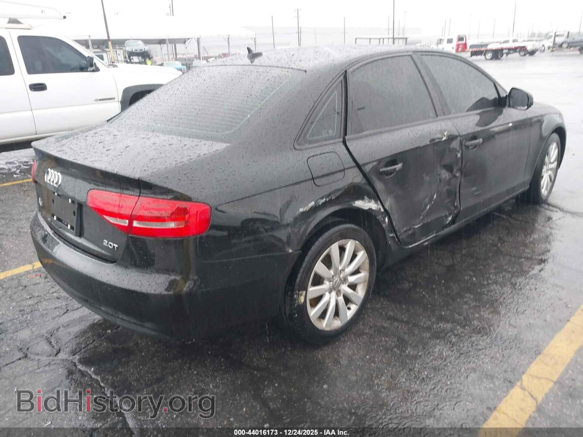 2013 AUDI A4 - VIN: WAUAFAFL2DA194764 - Фото 4