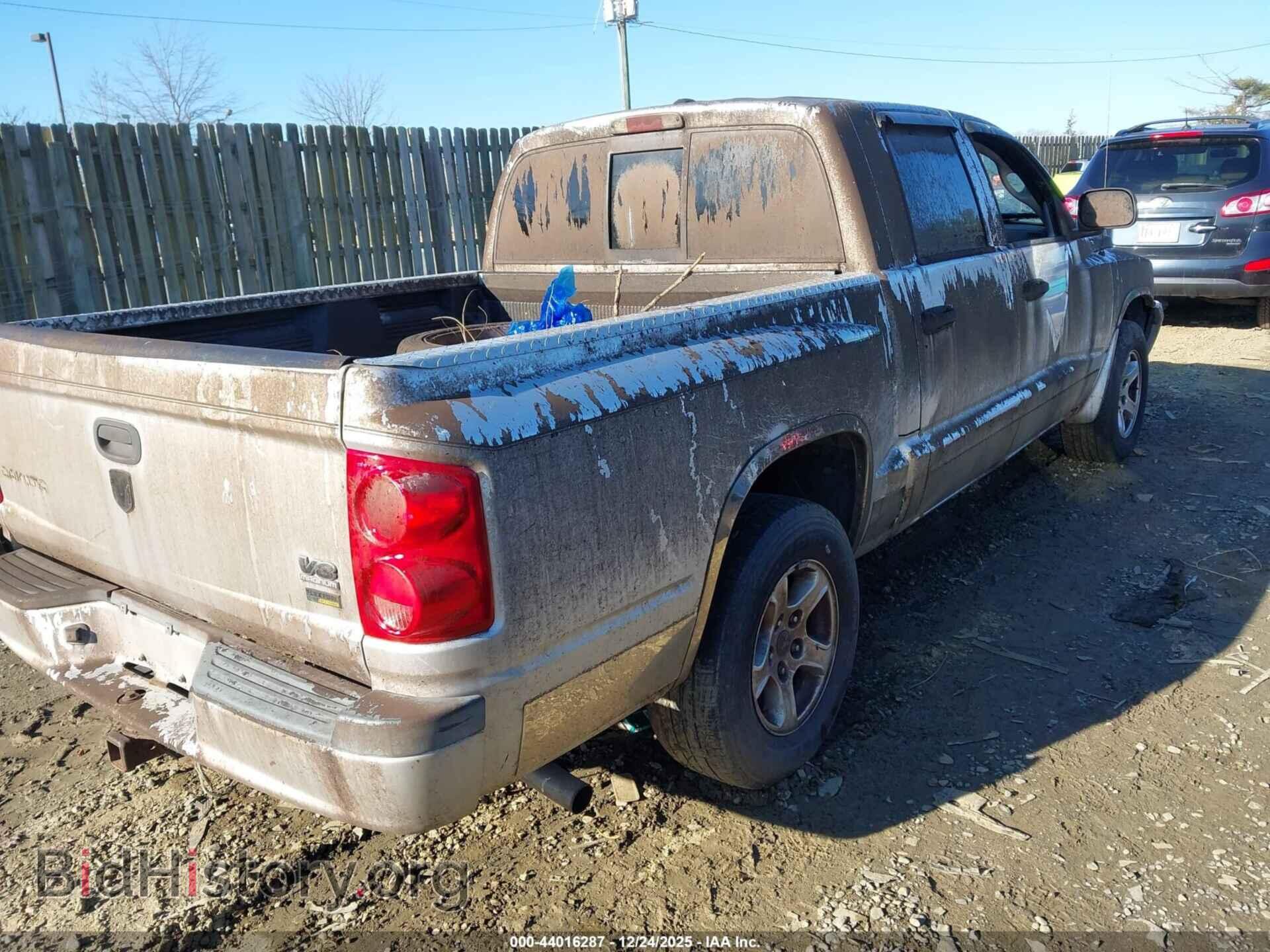 2007 DODGE DAKOTA - VIN: 1D7HE48P07S179027 - Фото 4