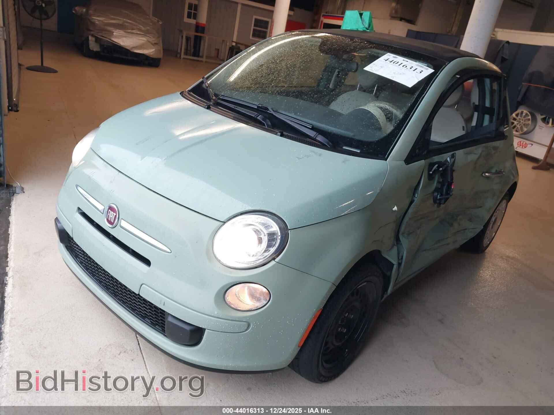 2015 FIAT 500C - VIN: 3C3CFFDR1FT620556 - Photo 2