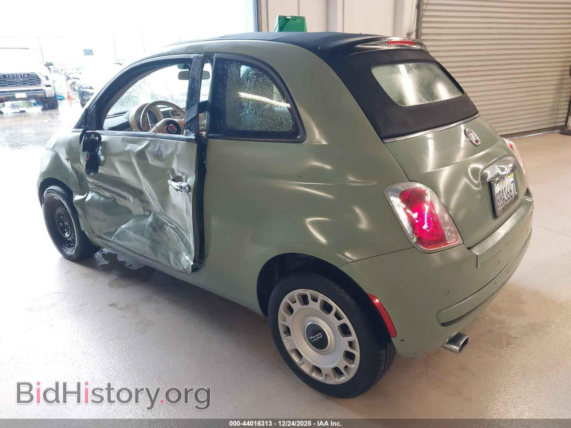 2015 FIAT 500C - VIN: 3C3CFFDR1FT620556 - Photo 3