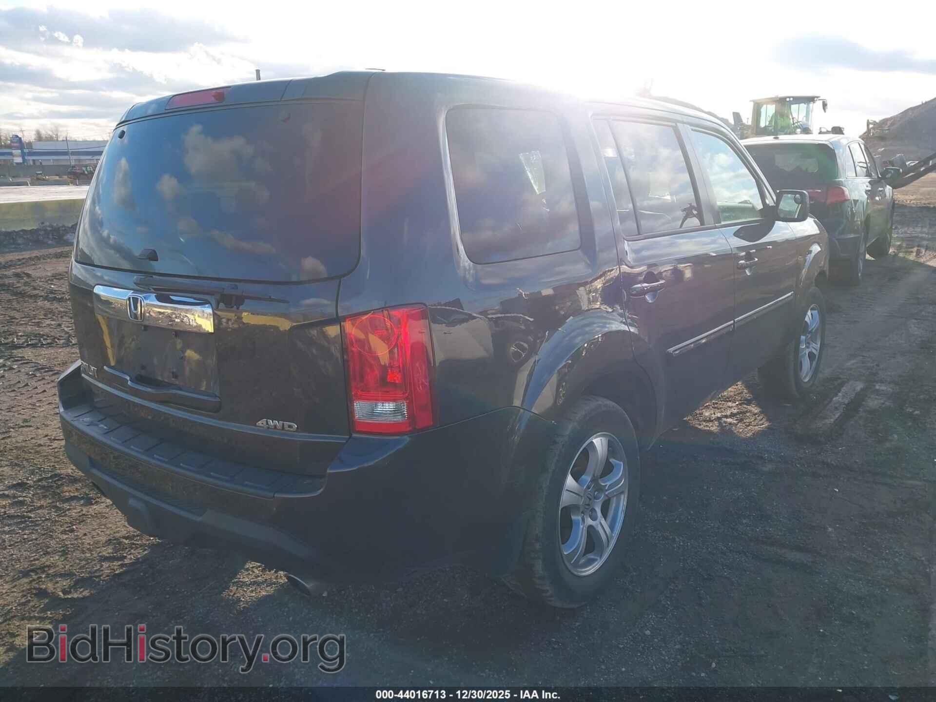 2013 HONDA PILOT - VIN: 5FNYF4H48DB005258 - Фото 4