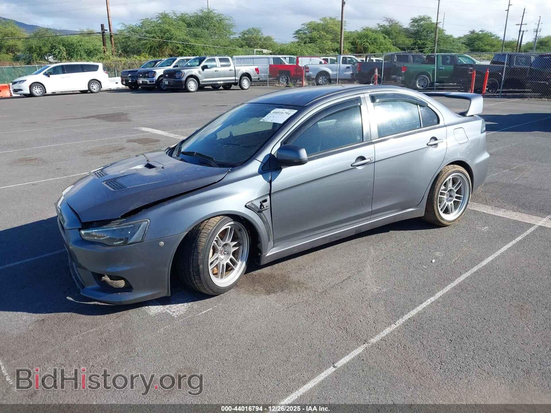 2008 MITSUBISHI LANCER EVOLUTION - VIN: JA3AW86V68U049484 - Фото 2
