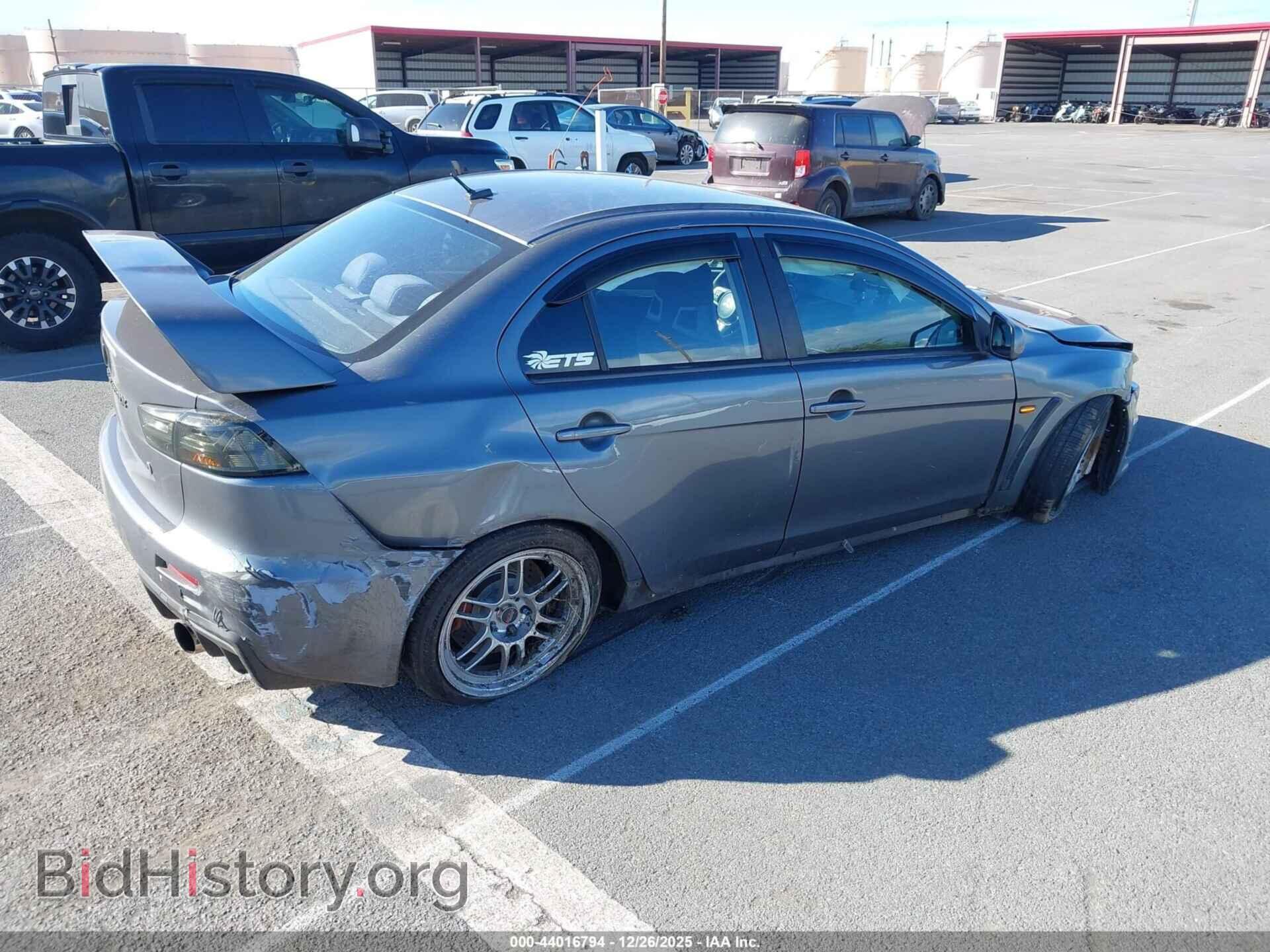 2008 MITSUBISHI LANCER EVOLUTION - VIN: JA3AW86V68U049484 - Фото 4