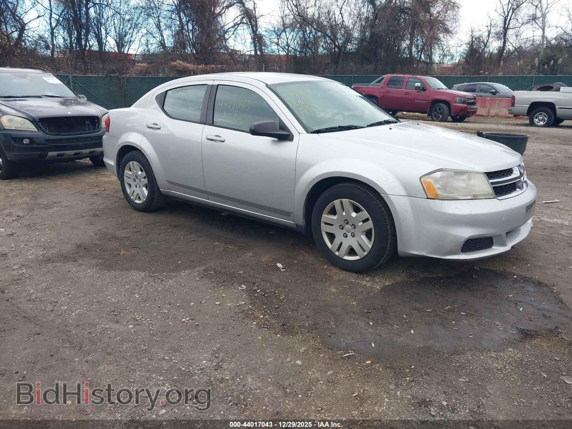 Photo 1C3CDZAB9CN168284 - DODGE AVENGER 2012
